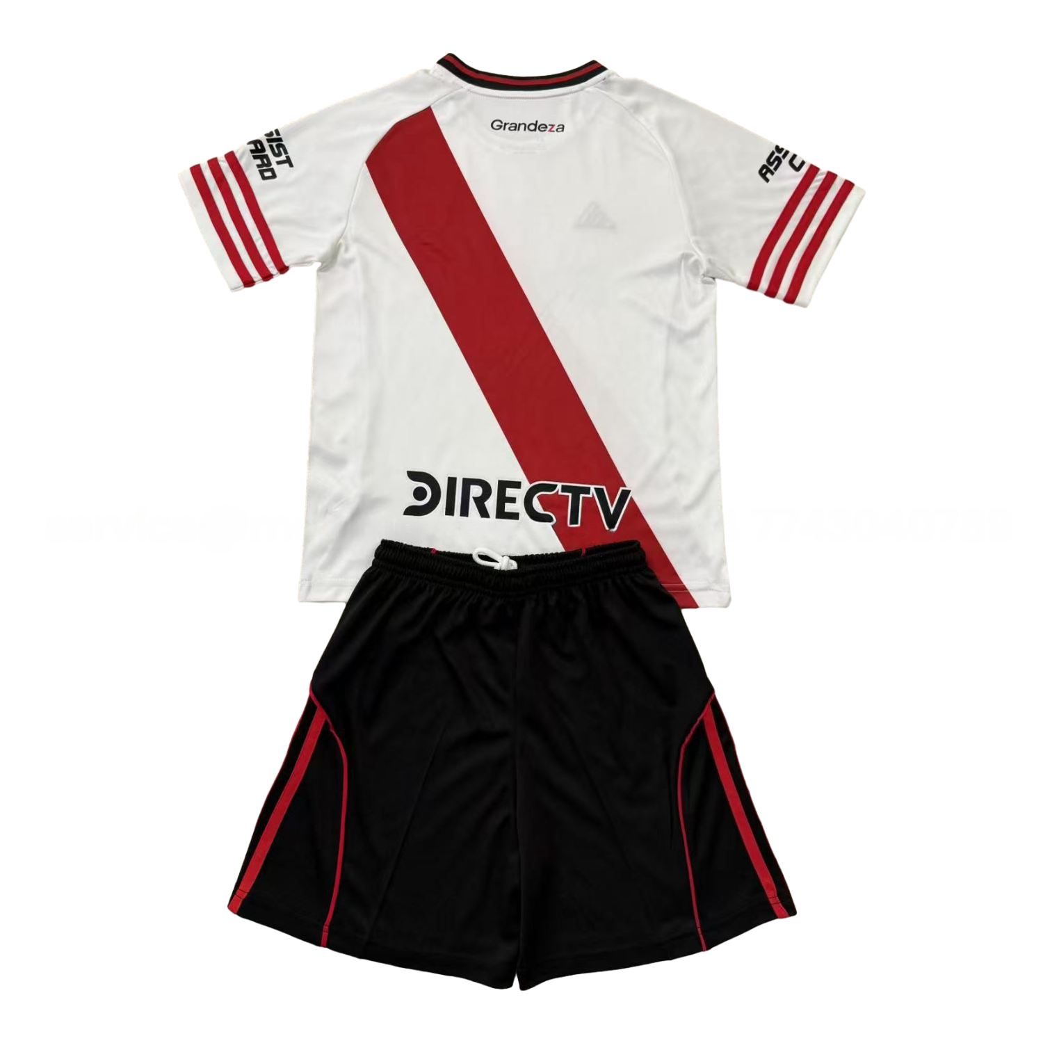 River Plate 25-26 Home Kids Kit - Unitedfutballjersey