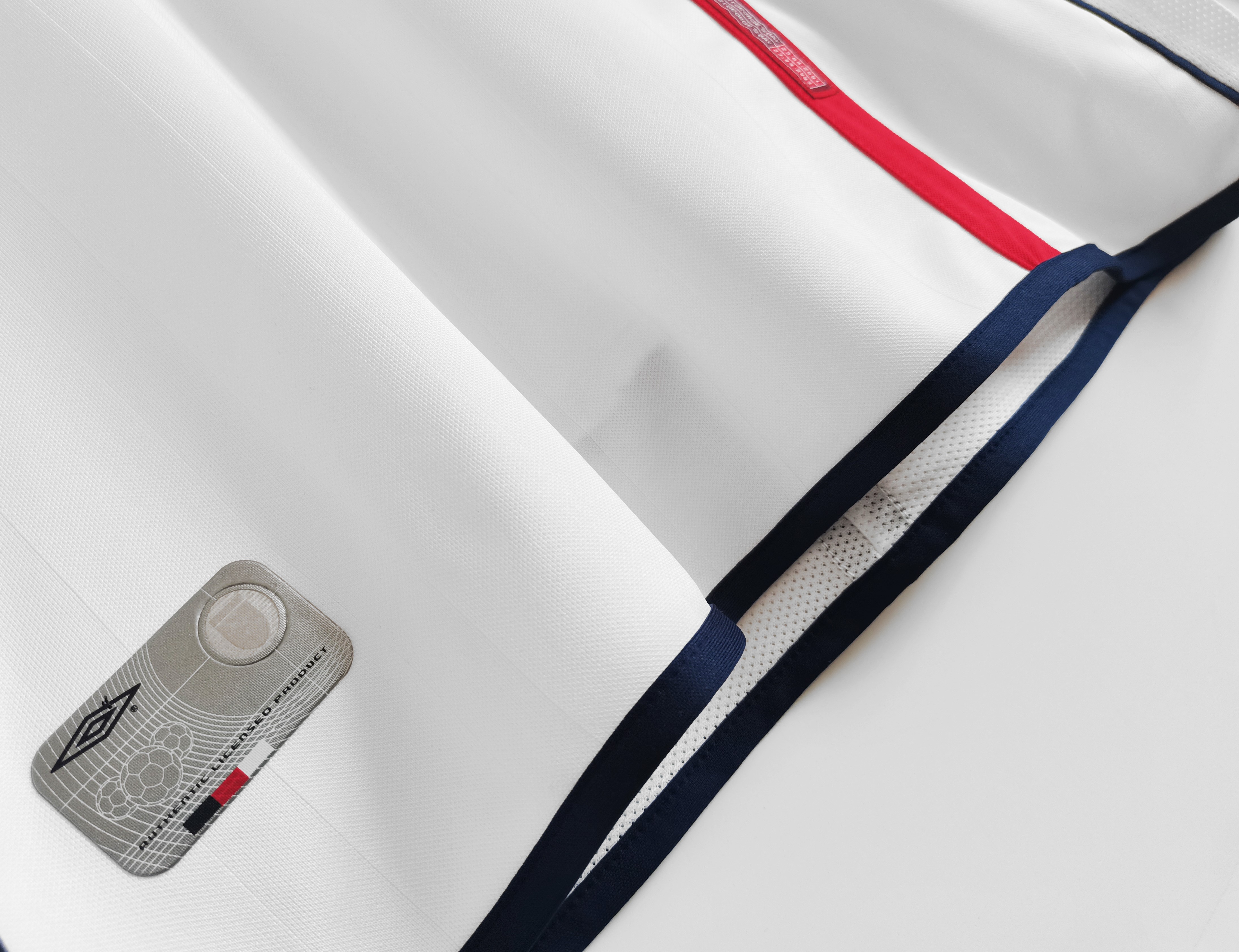 Retro England 2002 Home Stadium Long Sleeve Jersey - Unitedfutballjersey