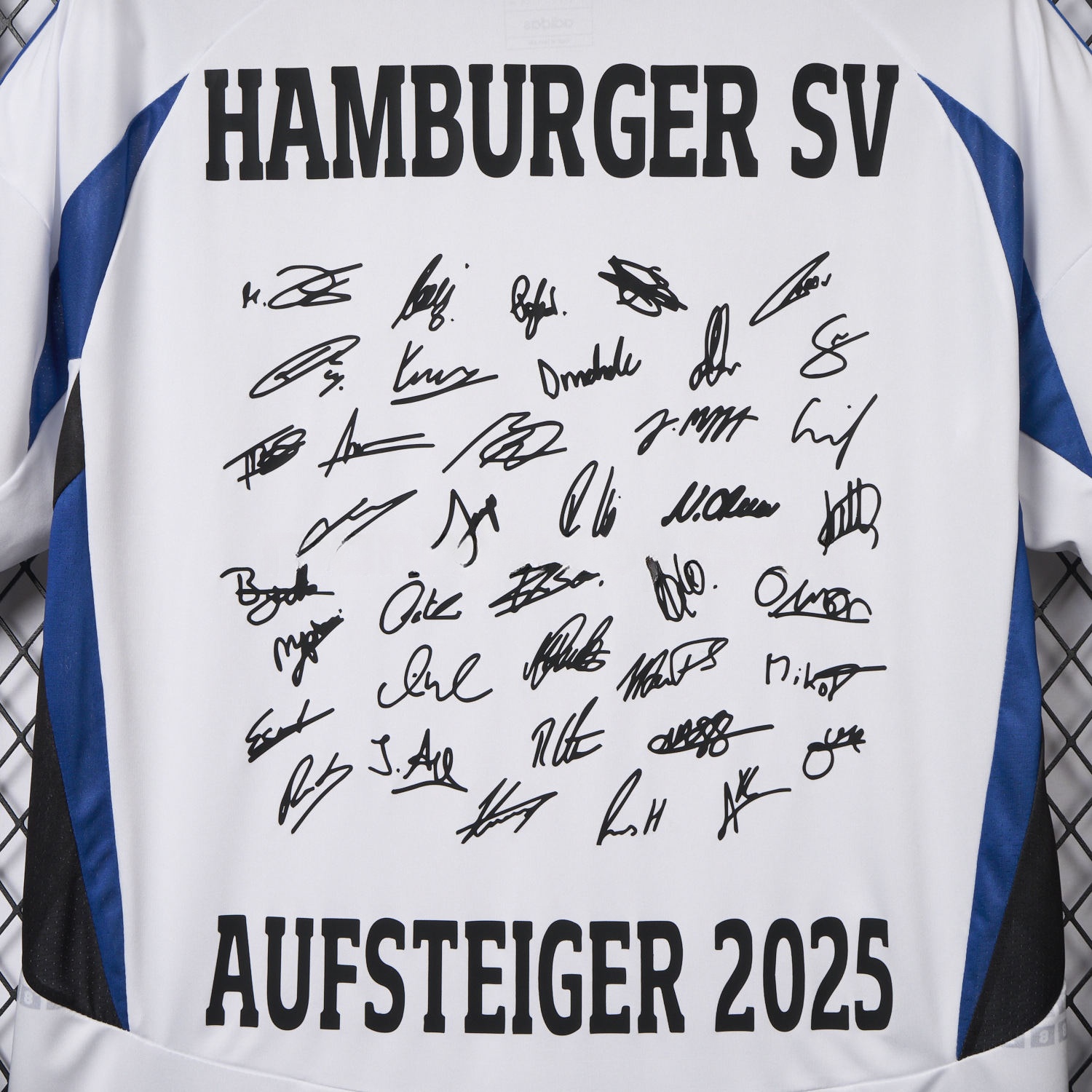【Team Signatures Version】Hamburger SV 24-25 Home Jersey - Fans Version - Unitedfutballjersey