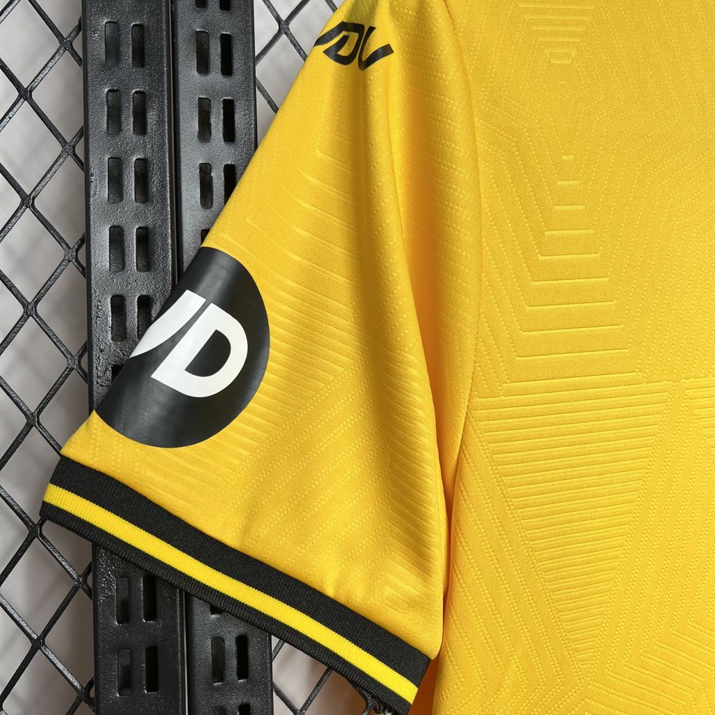 Wolverhampton Wanderers Wolves 24-25 Home Jersey - Fans Version - Unitedfutballjersey