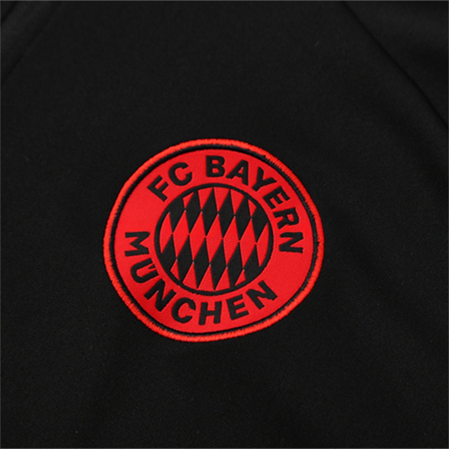 Bayern Munich 25-26 Kid Long Sleeves Training Set - Black Top & Black Pants - Unitedfutballjersey