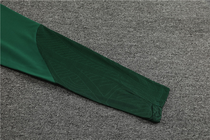 Portugal 23-24 Kids Long Sleeve Training Set Green - Unitedfutballjersey