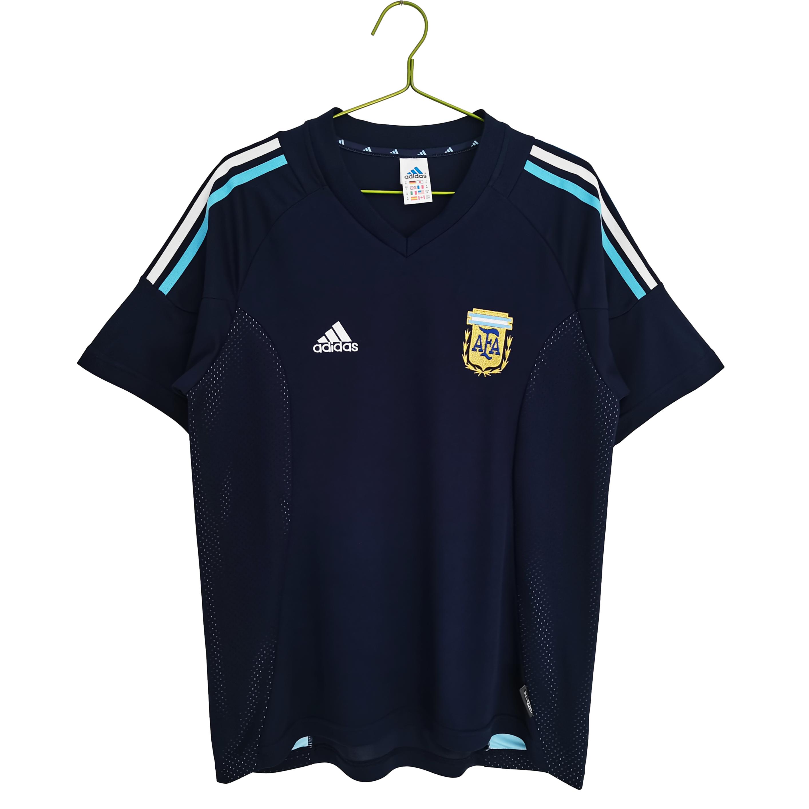 Retro Argentina 2002 Away Stadium Jersey - Unitedfutballjersey