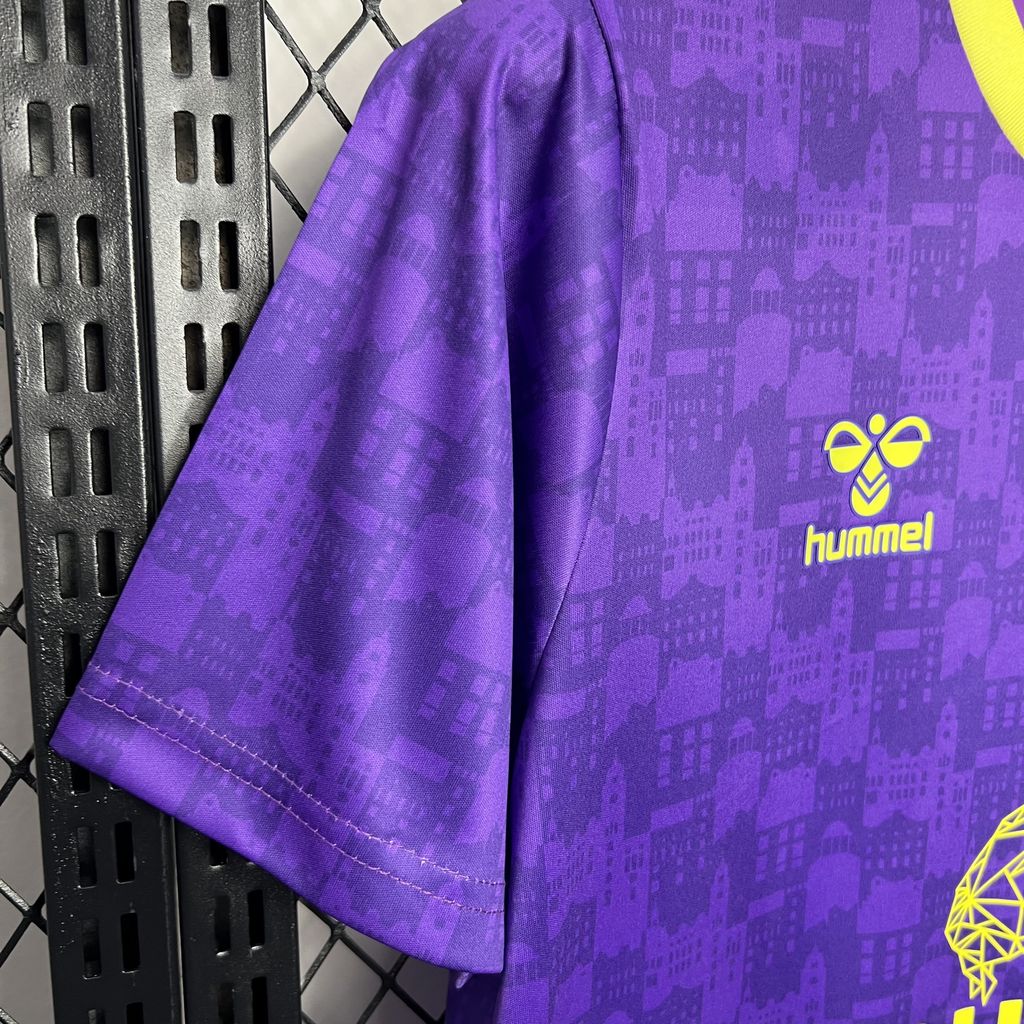 Malaga 24-25 Purple Pre-Match Jersey - Fans Version - Unitedfutballjersey