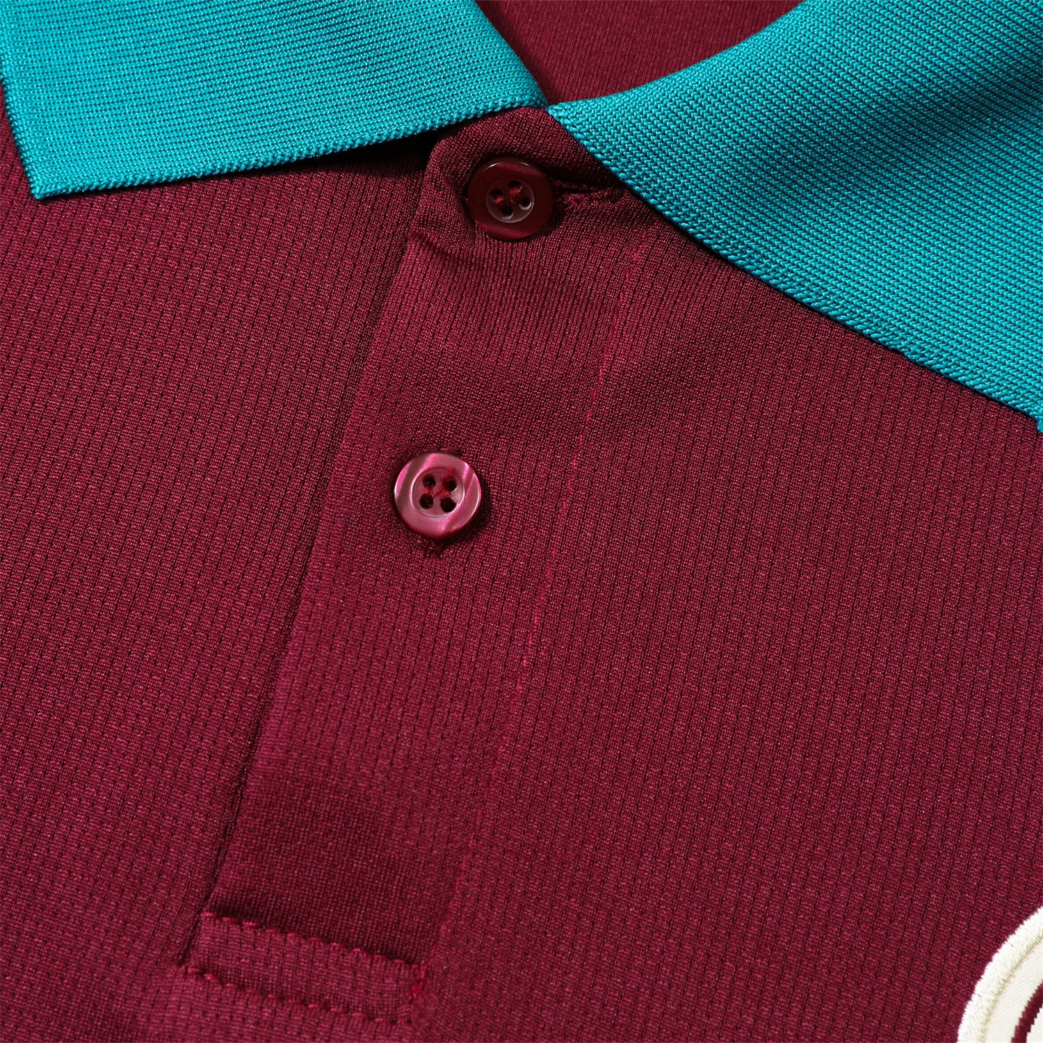 Paris Saint-Germain PSG 25-26 POLO Short-Sleeve Training Set - Deep Red Top and Black Pants - Unitedfutballjersey