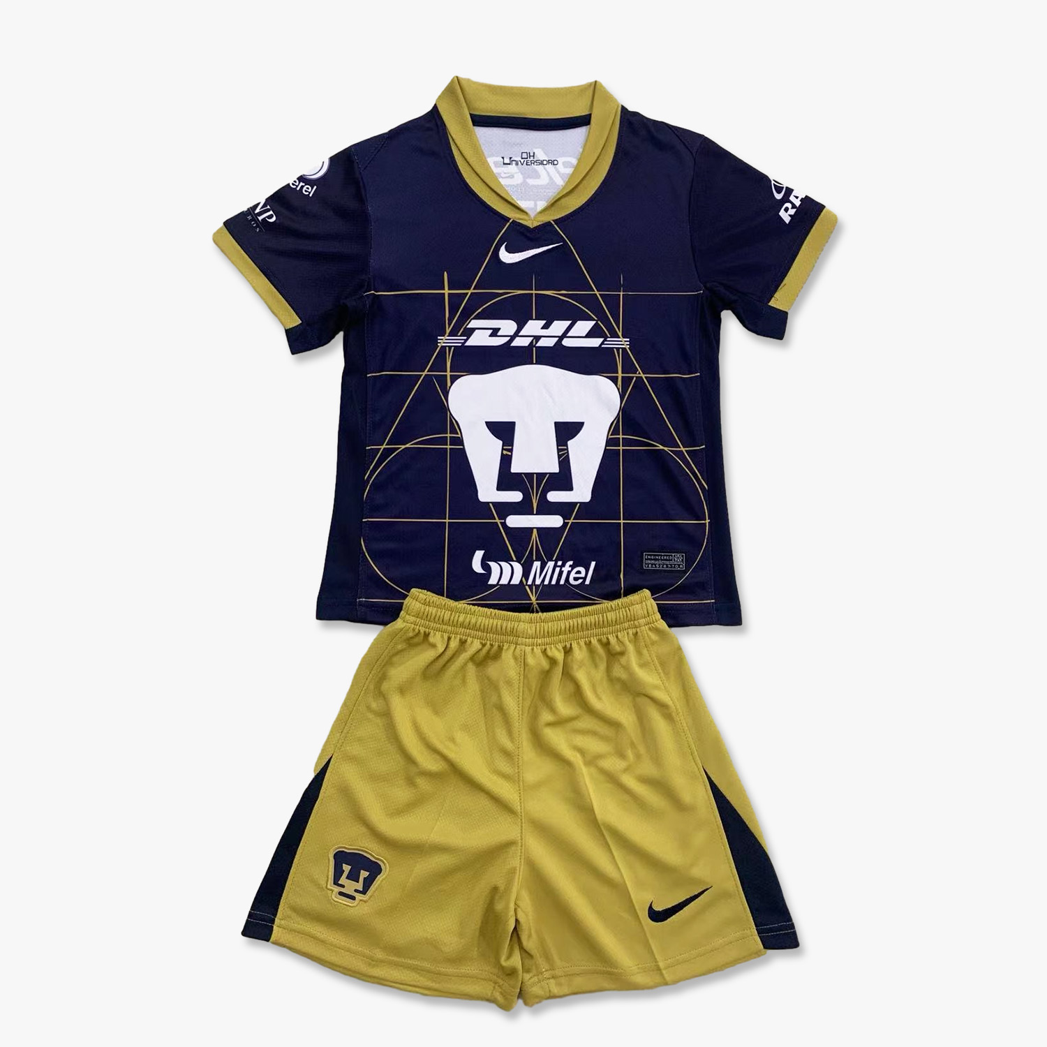 Pumas UNAM 24-25 Away Kids Kit - Unitedfutballjersey