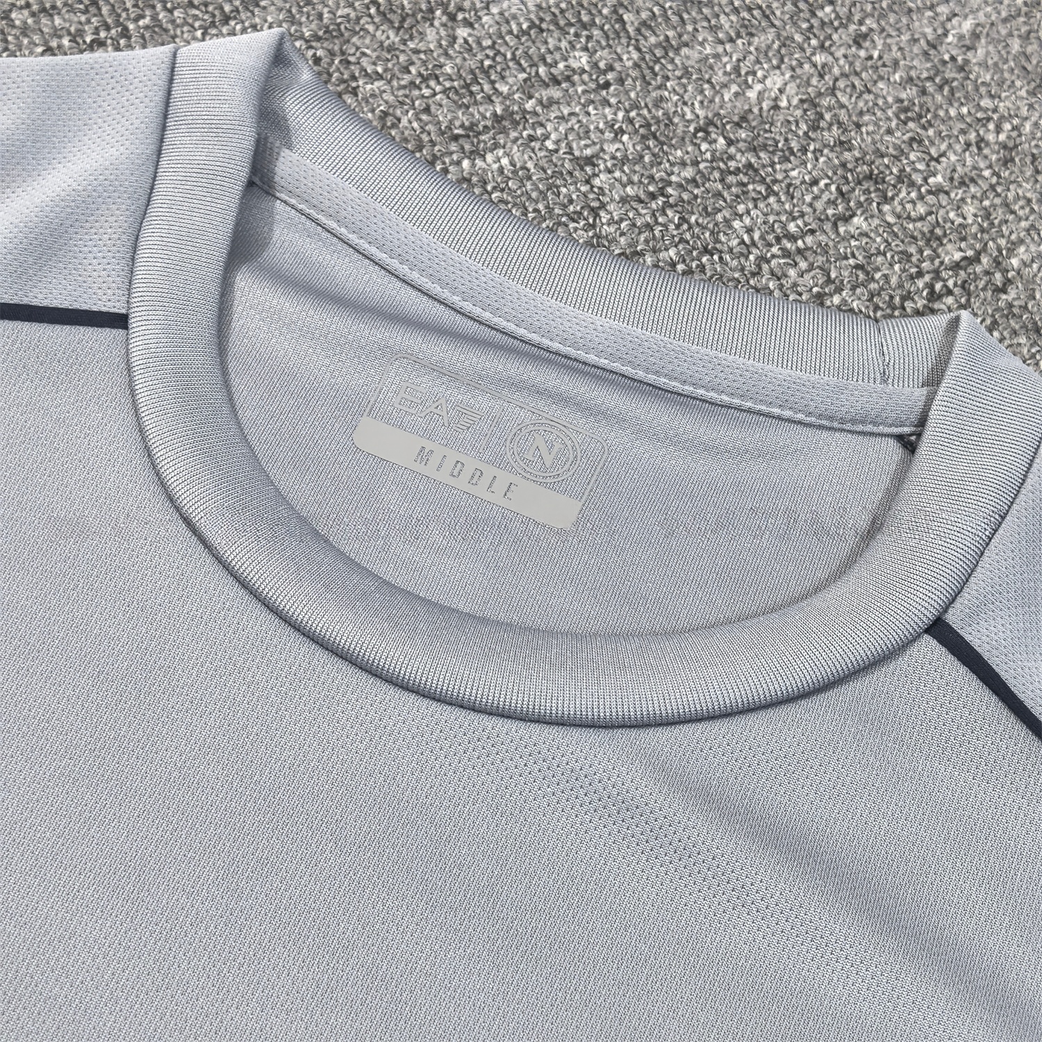 Napoli 24-25 Grey Pre-Match Training Jersey - Fans Version - Unitedfutballjersey