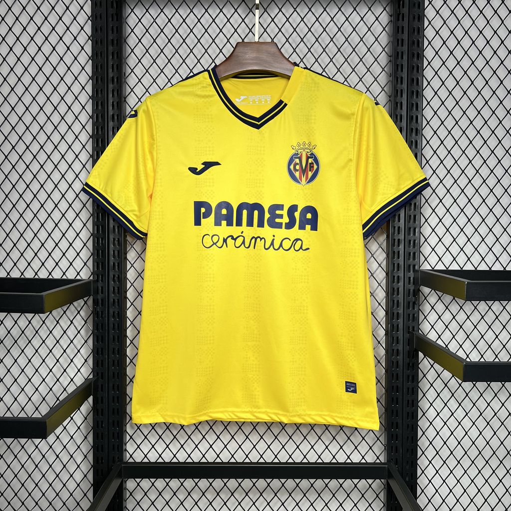 Villarreal 24-25 Home Stadium Jersey - Fans Version - Unitedfutballjersey