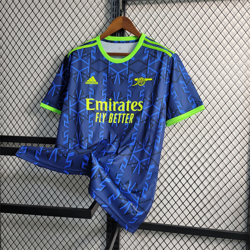 23/24 Arsenal Special Edition Blue Jersey - Fans Version - Unitedfutballjersey