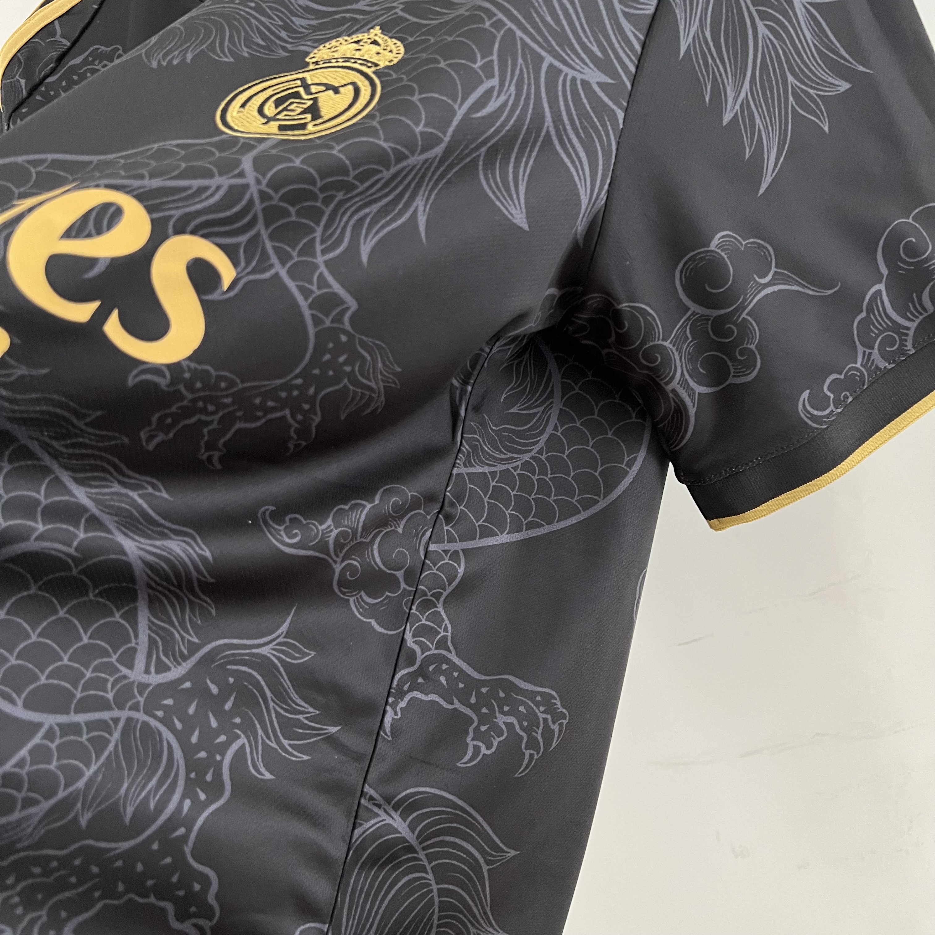 Real Madrid 23-24 Black Dragon Special Edition Jersey - Fans Version - Unitedfutballjersey