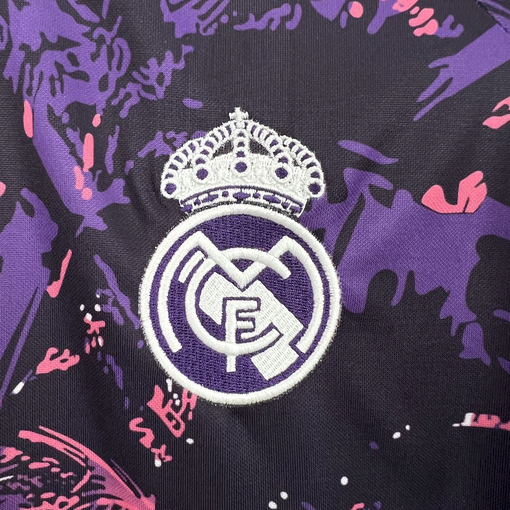 Real Madrid 24-25 Pink & Purple & Black Special Edition Jersey - Unitedfutballjersey