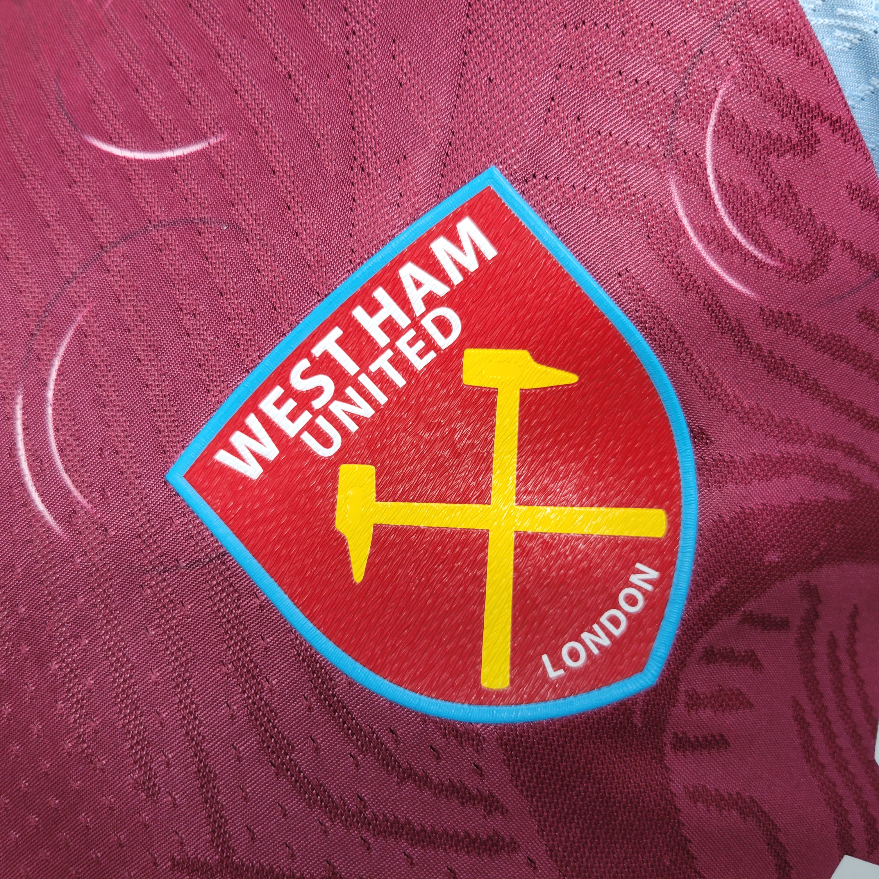 West Ham United 23-24 Home Stadium Jersey - Player Version - Unitedfutballjersey
