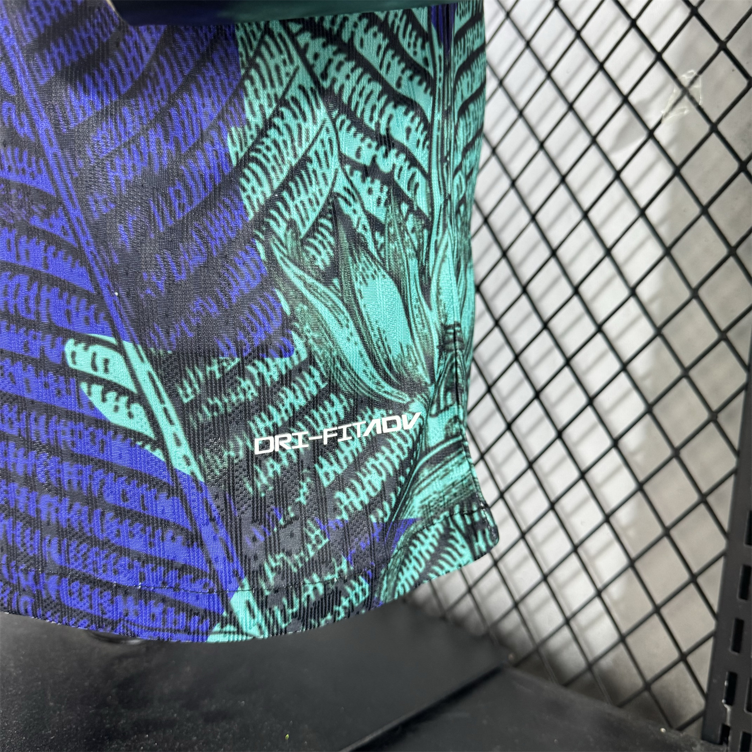 Brazil 25-26 Blue Flowers and Leaves Jersey - Player Version - Unitedfutballjersey