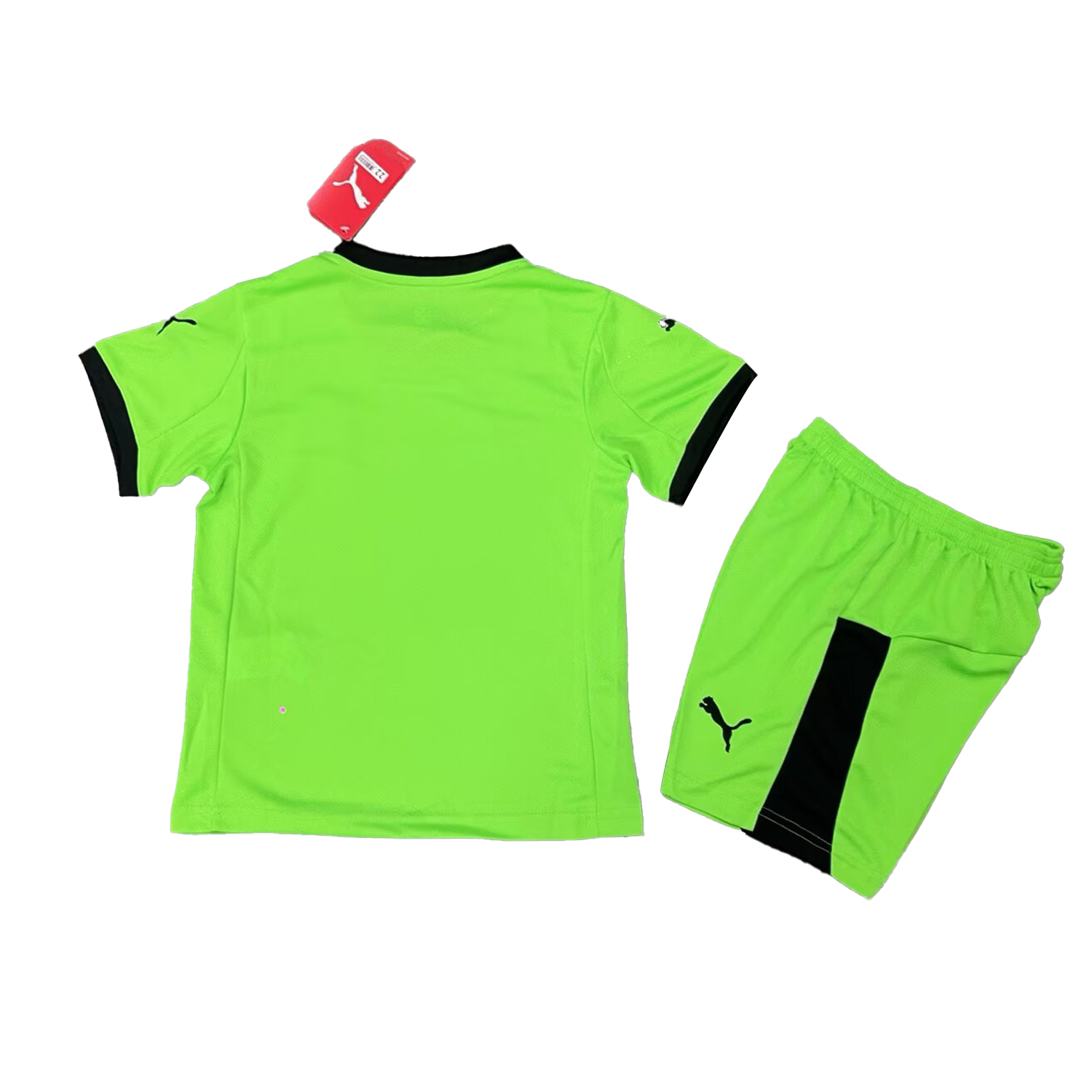 Portugal 2025-26 Green Goalkeeper Kids Kit - Unitedfutballjersey