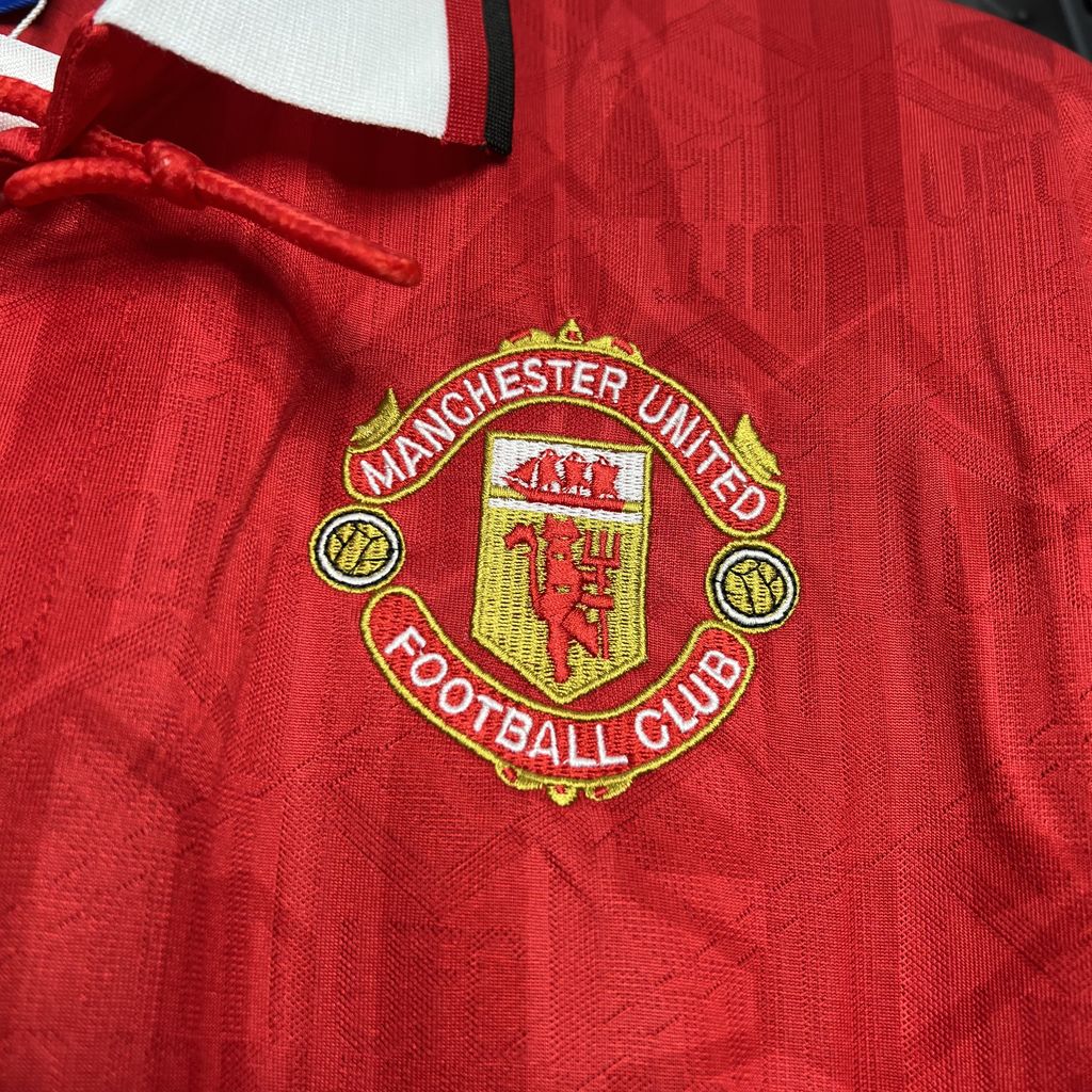 Retro Manchester United 92-94 Home Jersey - Unitedfutballjersey