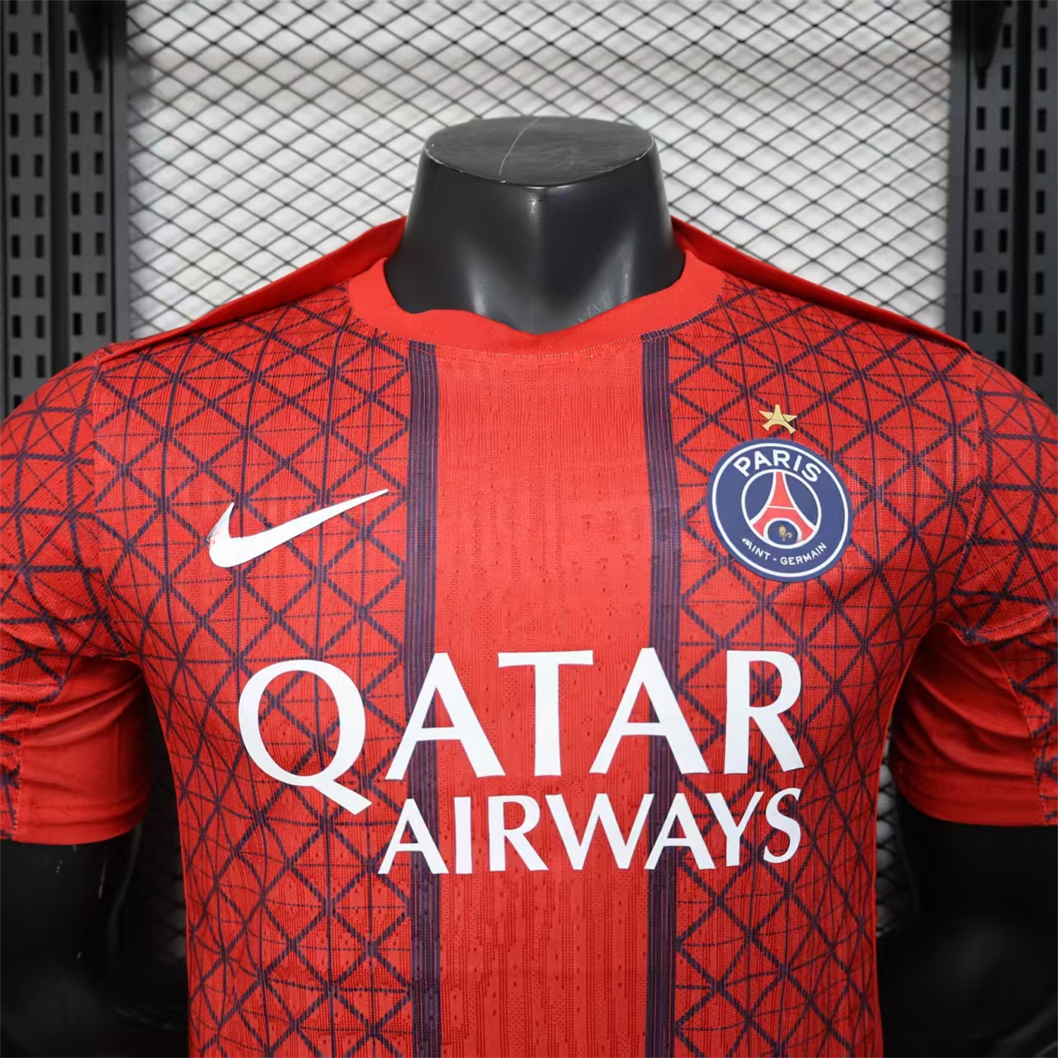 Paris Saint-Germain PSG 25-26 One Star Red Special Edition Jersey - Player Version - Unitedfutballjersey