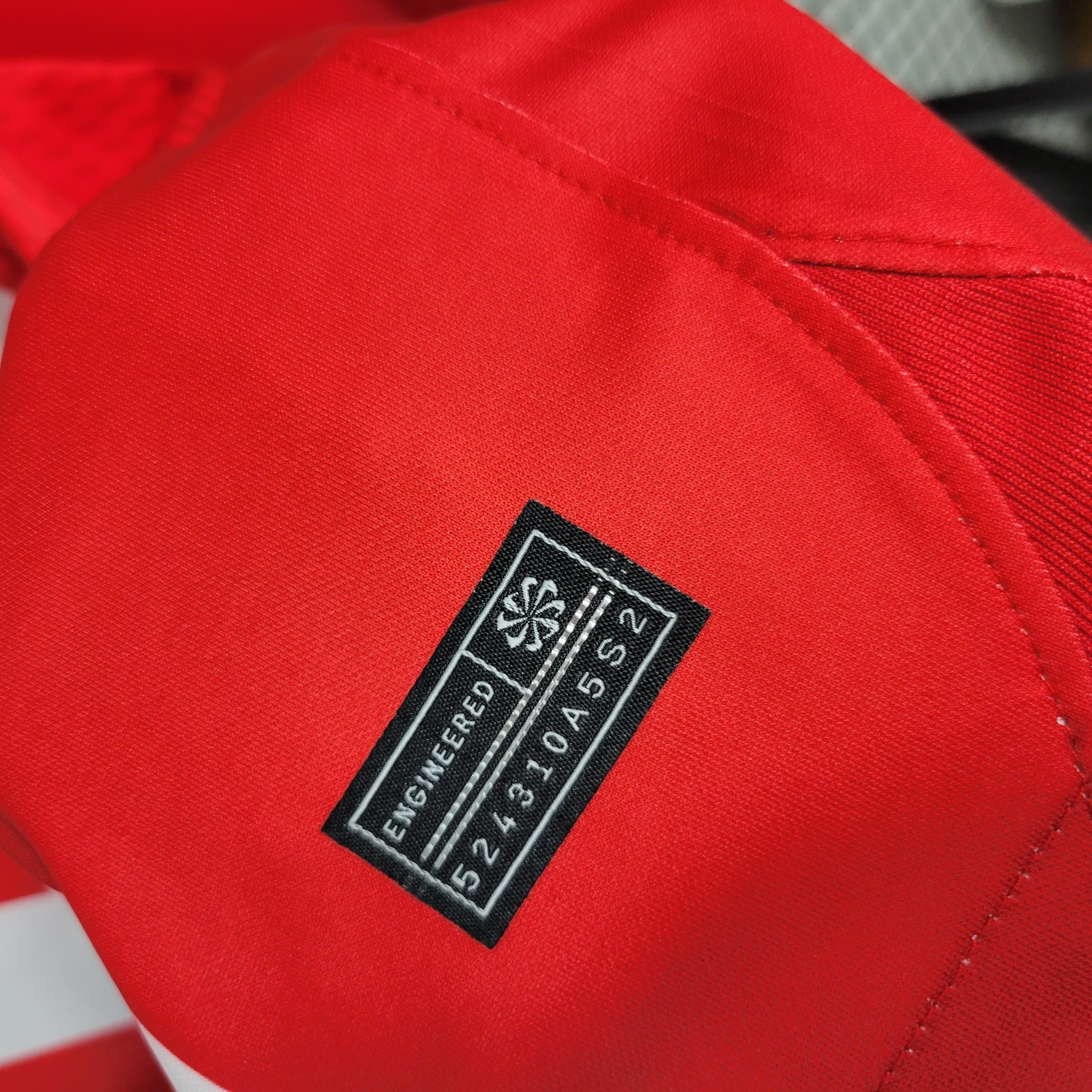 23/24 Atletico Madrid Home Long Sleeve Fans Jersey - Unitedfutballjersey