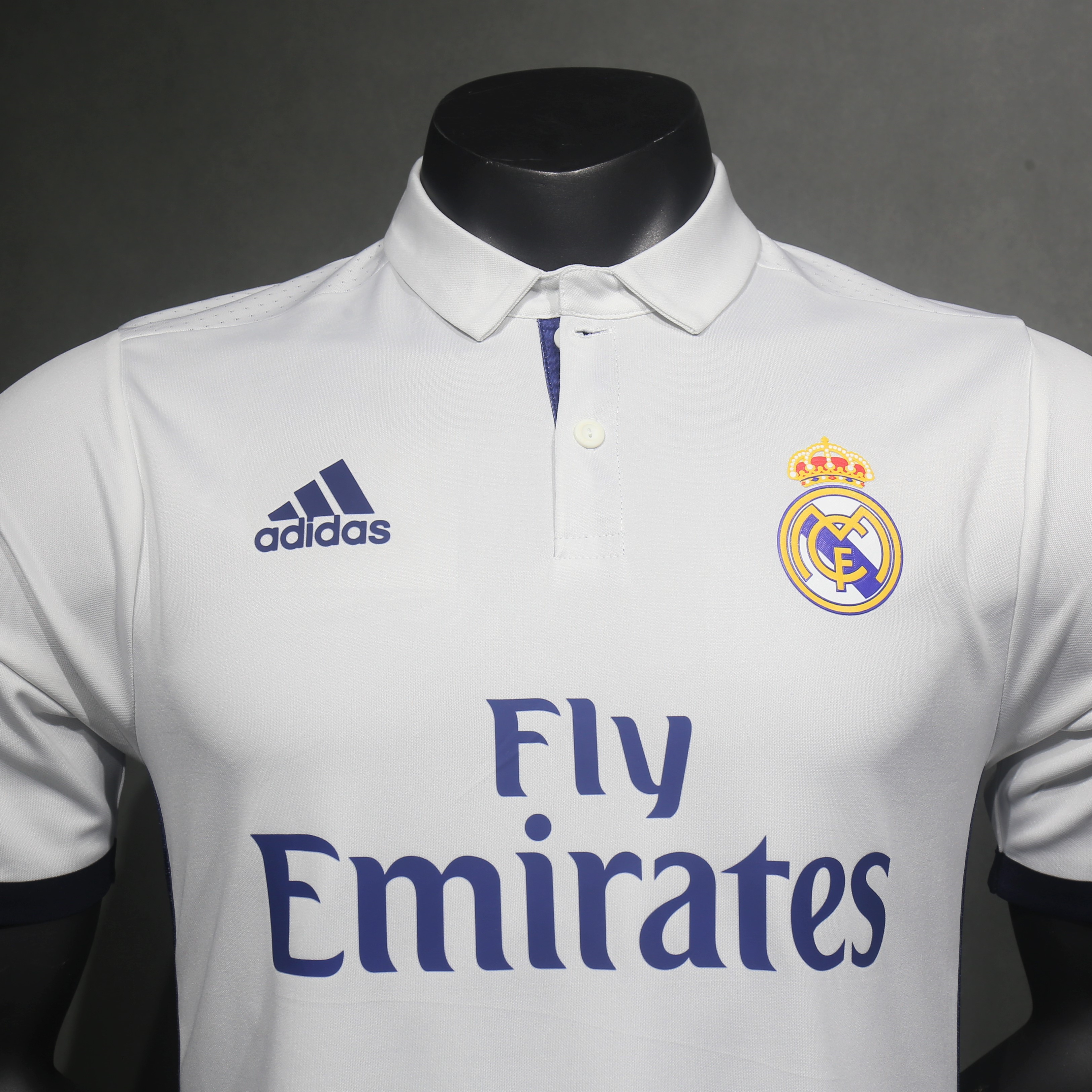 Retro Real Madrid 16-17 Home Jersey - Player Version - Unitedfutballjersey