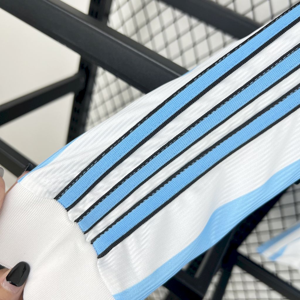 Retro Argentina 1998 Home Long Sleeves Jersey - Unitedfutballjersey