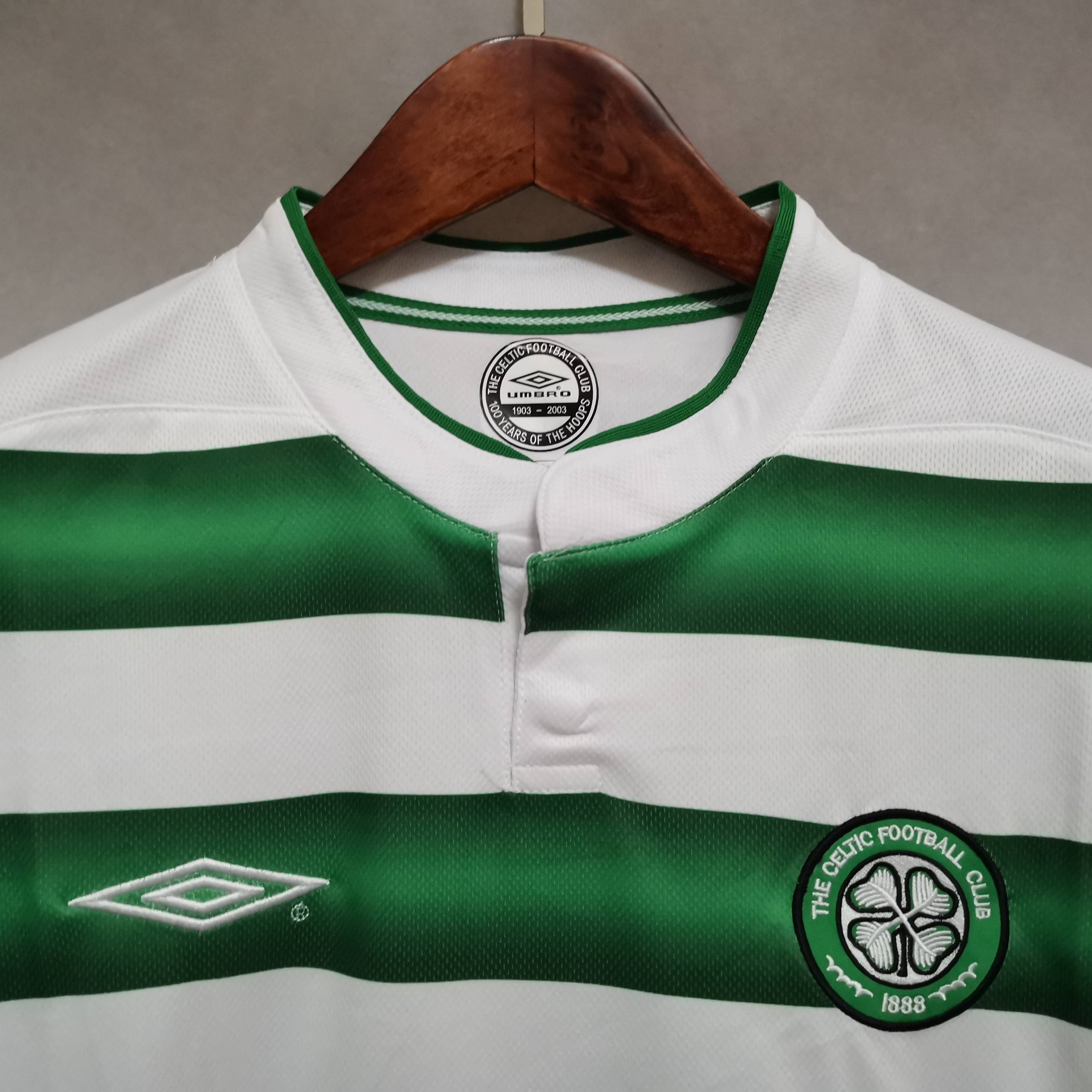 Retro Celtic 03-04 Home Stadium Jersey - Unitedfutballjersey