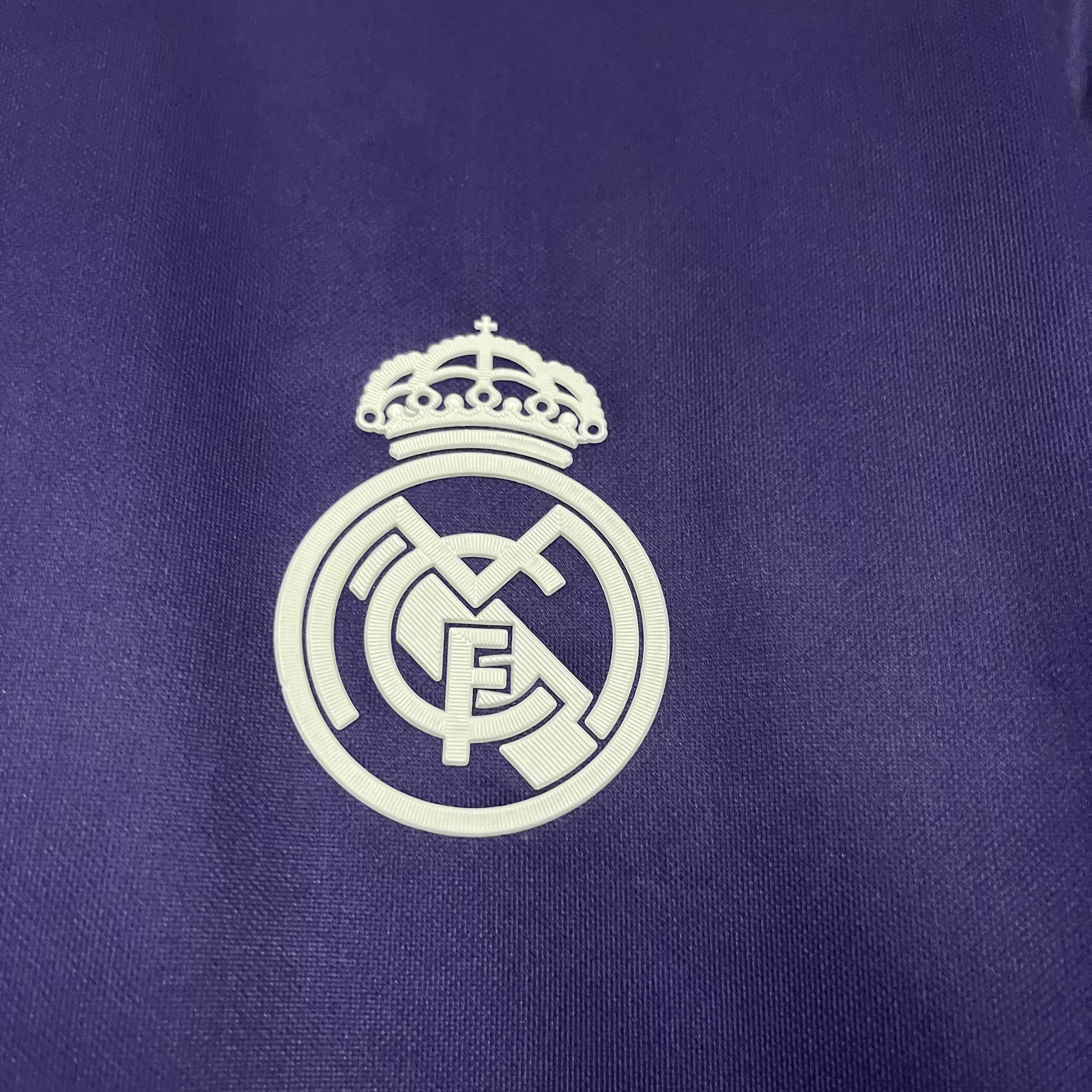 Real Madrid 23-24 Y3 Purple Special Edition Jersey - Fans Version - Unitedfutballjersey
