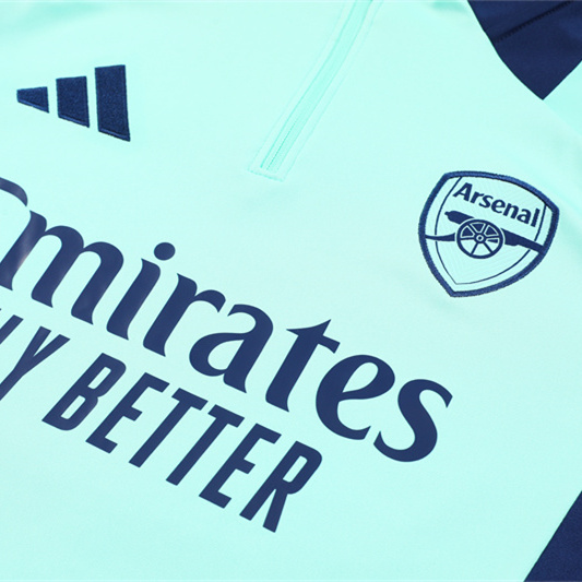 Arsenal 24-25 Long Sleeve Training Set - Lake Blue - Unitedfutballjersey