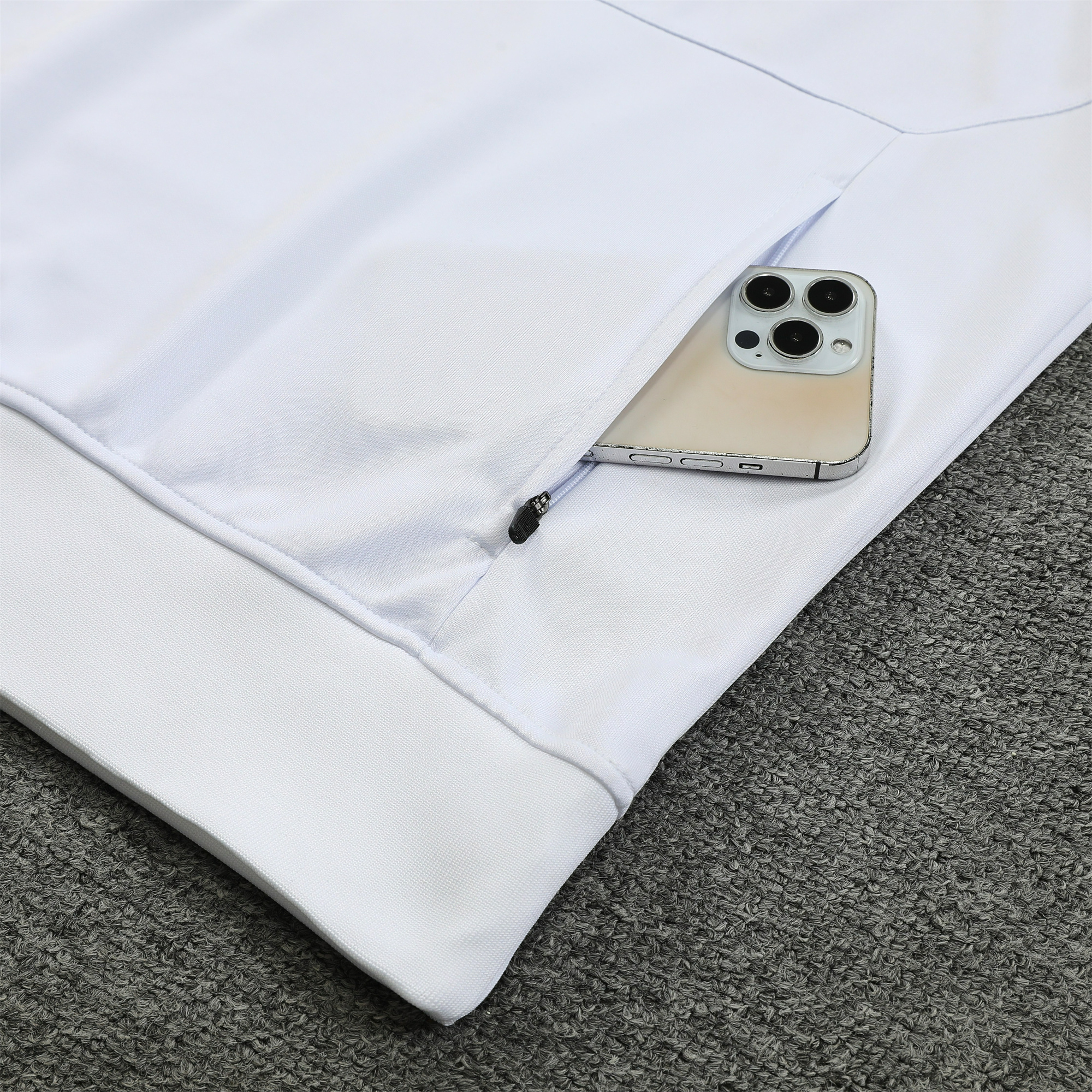 Juventus 23-24 Long Sleeve Training Set White Yellow - Unitedfutballjersey