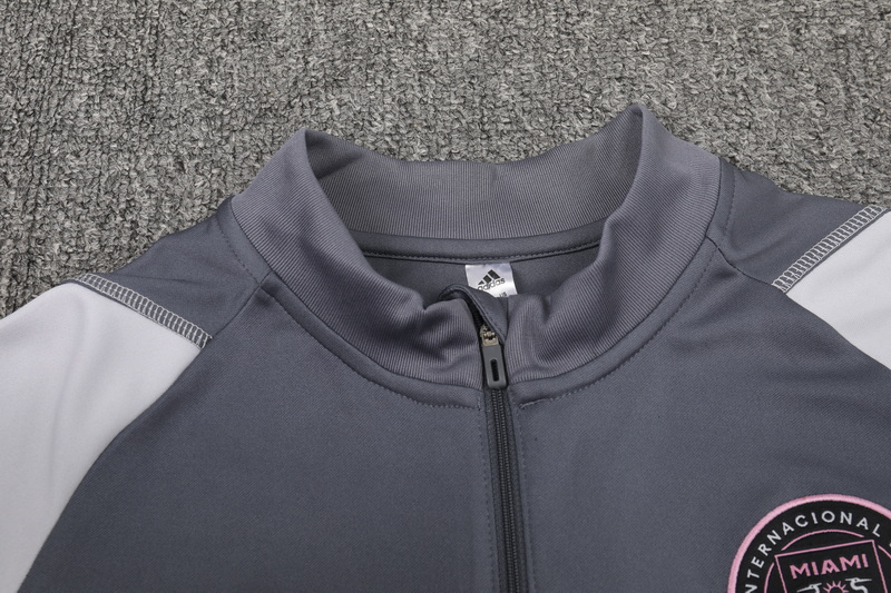 Miami 23-24 Long Sleeve Training Set -Grey - Unitedfutballjersey