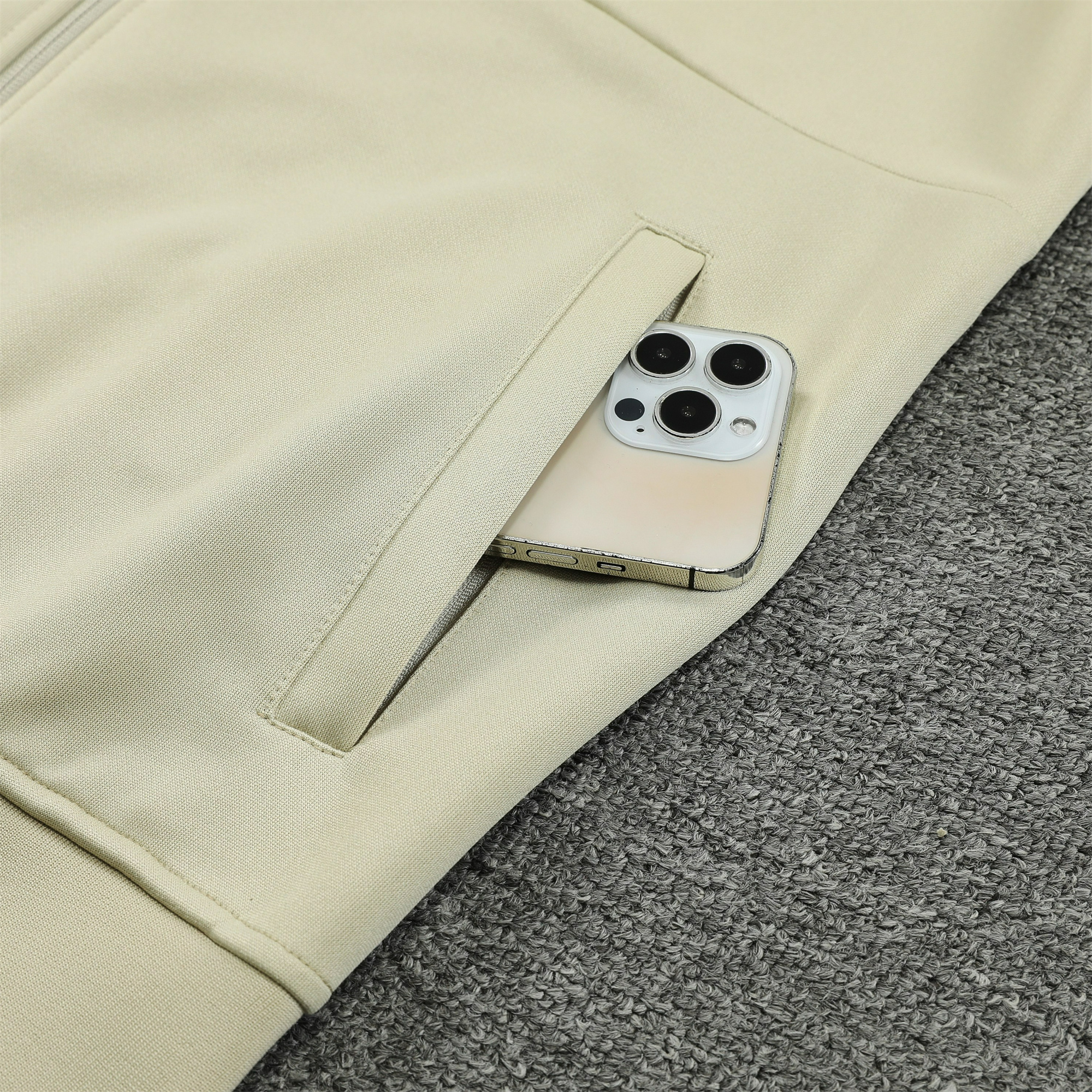 B.A.R.S.A 23-24 Jacket Training Tracksuit Yellow - Unitedfutballjersey