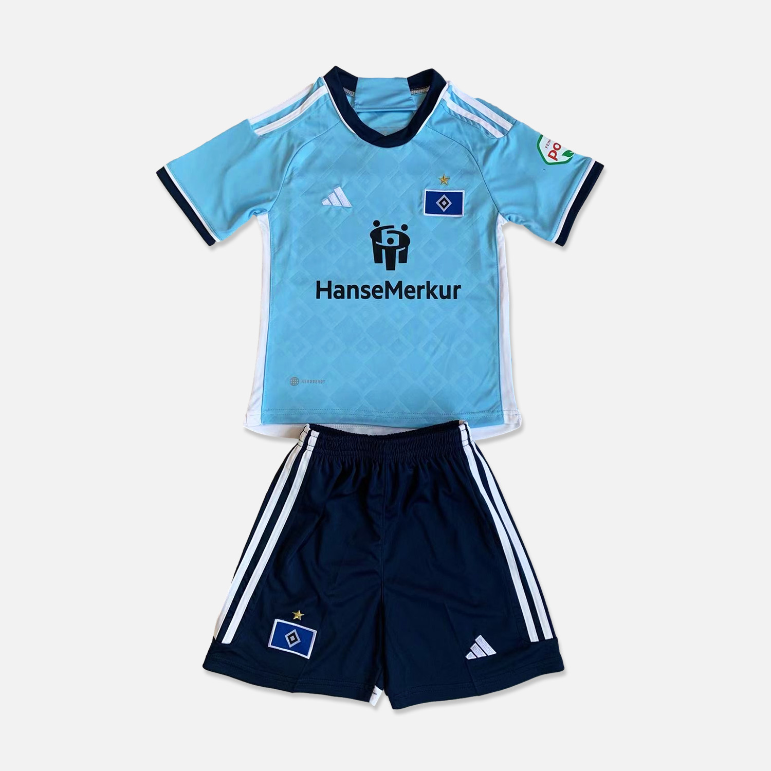 Hamburger SV 23-24 Away Stadium Kids Kit - Unitedfutballjersey