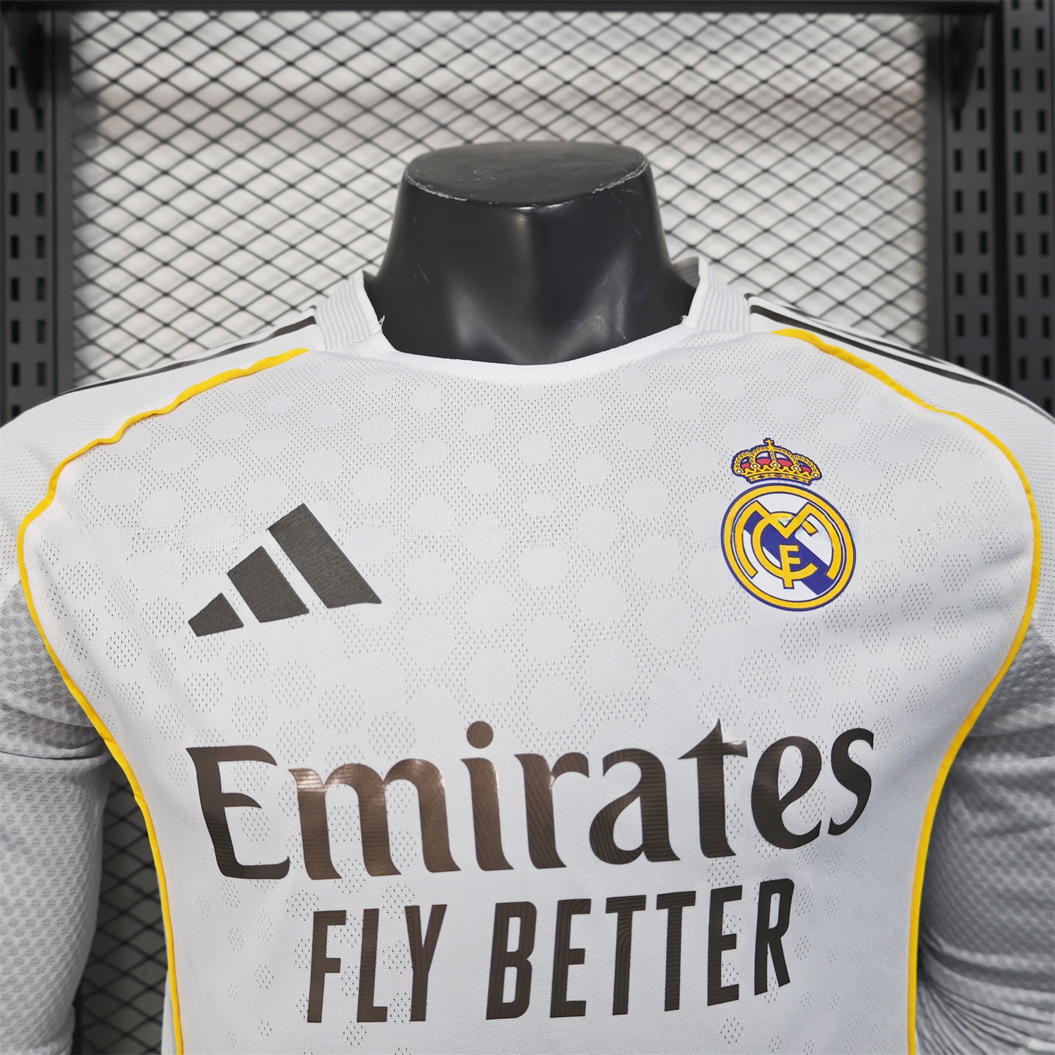 Real Madrid 25-26 Home Long Sleeves Jersey - Player Version - Unitedfutballjersey