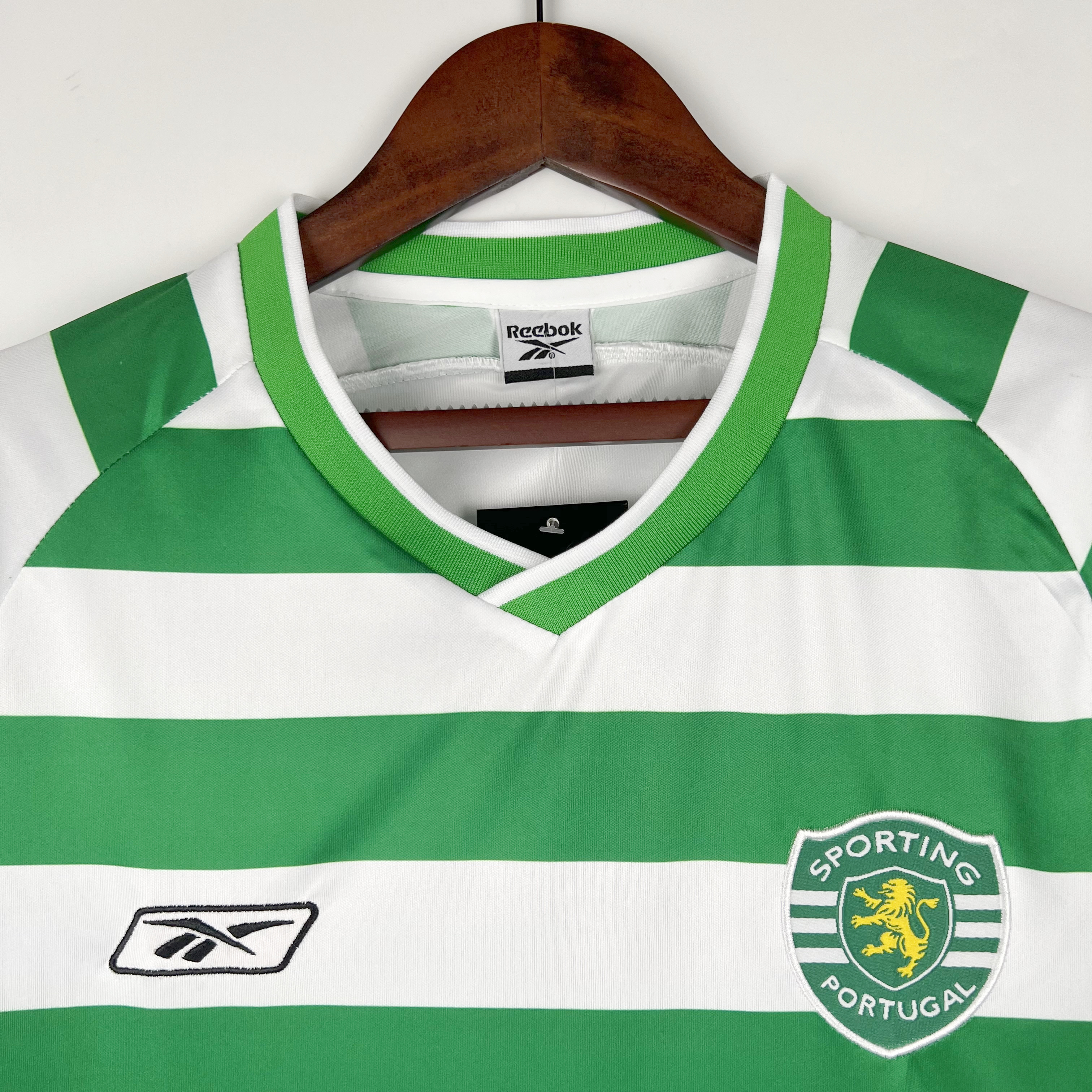 Retro Sporting CP 03-04 Home Stadium Jersey - Unitedfutballjersey