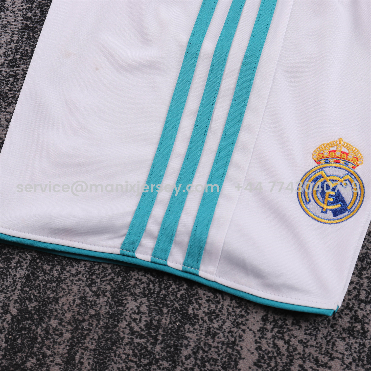 Retro Real Madrid 17-18 Home Long Sleeves Kids Kit - Unitedfutballjersey
