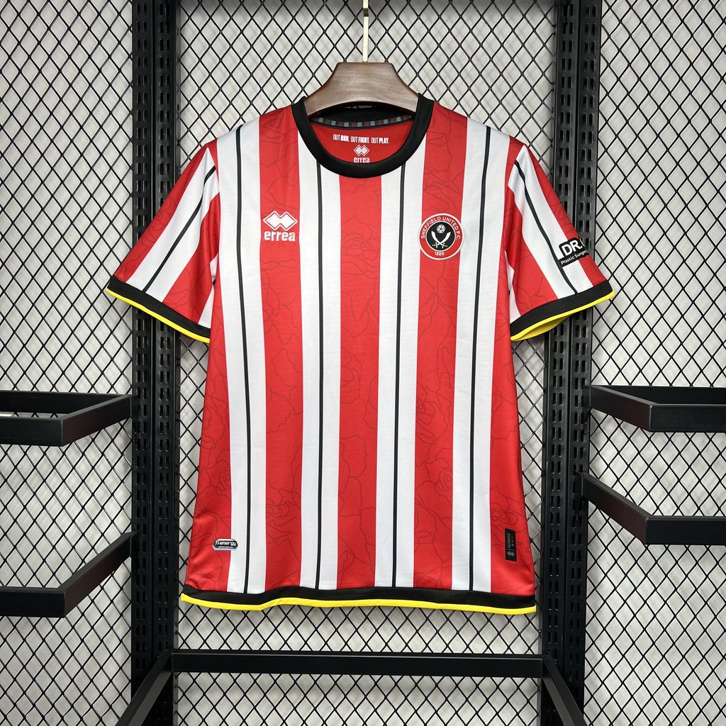 Sheffield United 24-25 Home Stadium Jersey - Unitedfutballjersey