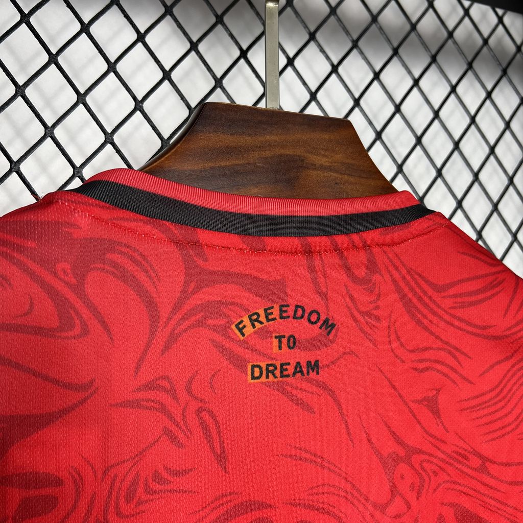 INT M.A.M 24-25 Red Leaves Special Edition Jersey - Fans Version - Unitedfutballjersey