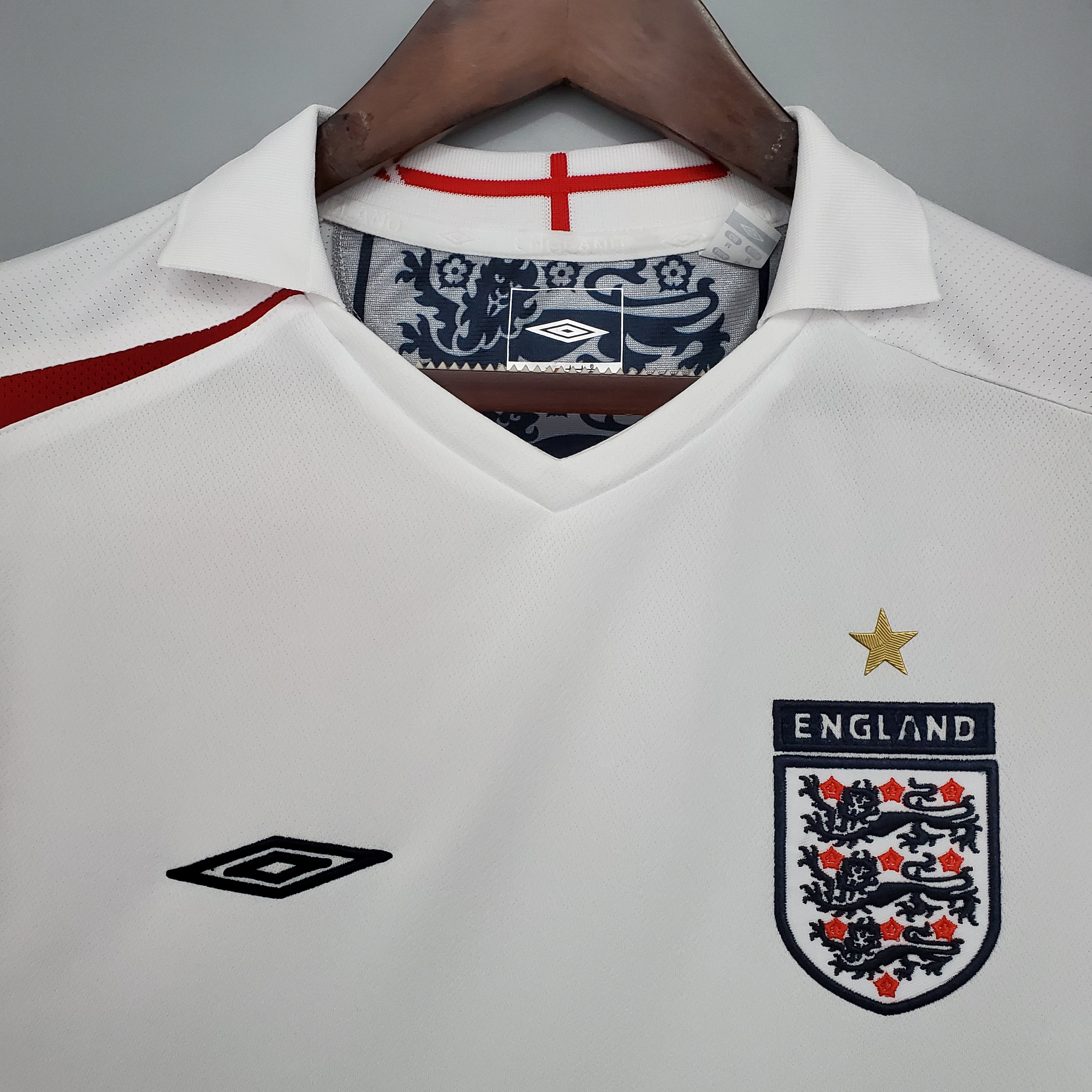Retro England 2006 Home Stadium Jersey - Unitedfutballjersey