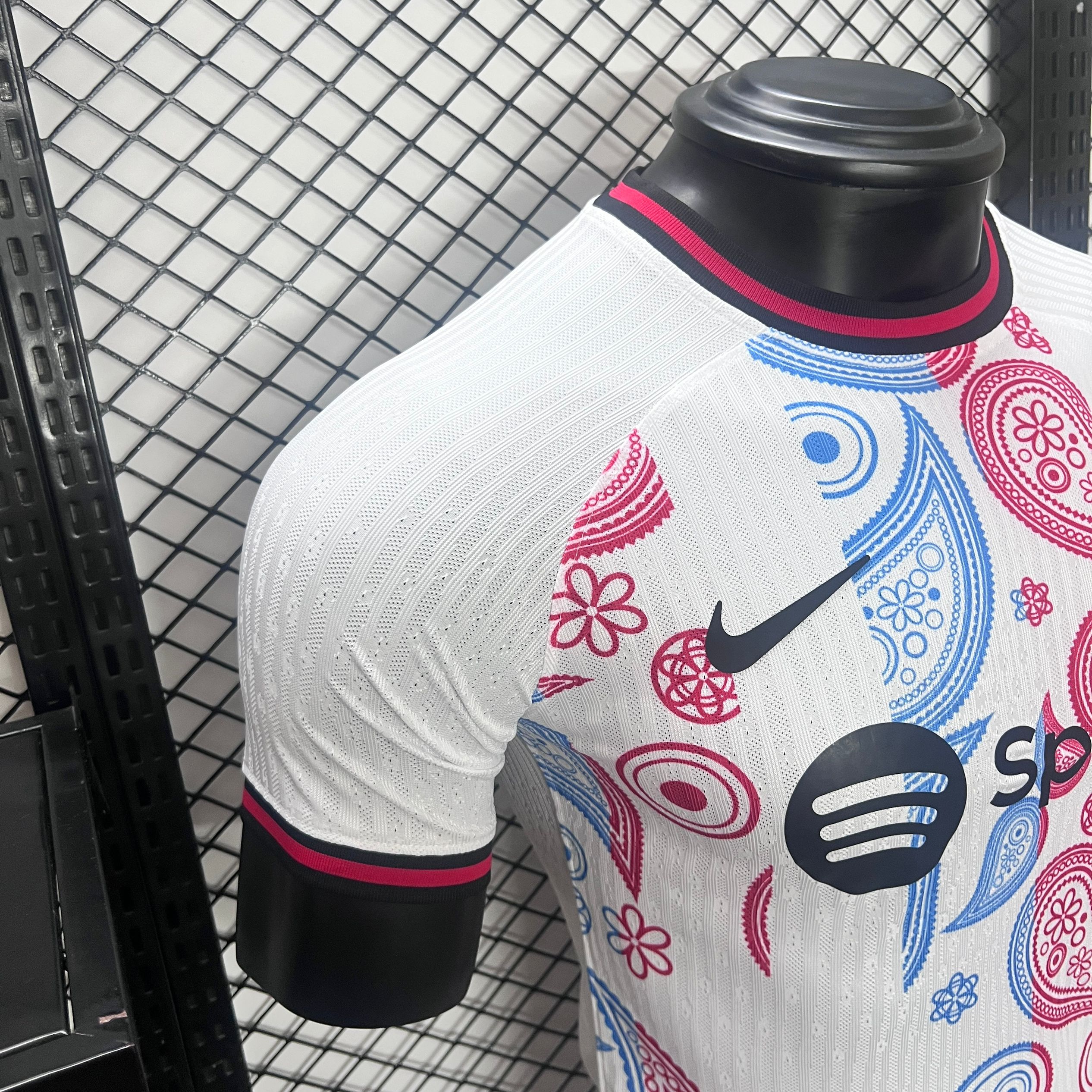 Barcelona 24-25 White Speical Jersey - Player Version - Unitedfutballjersey