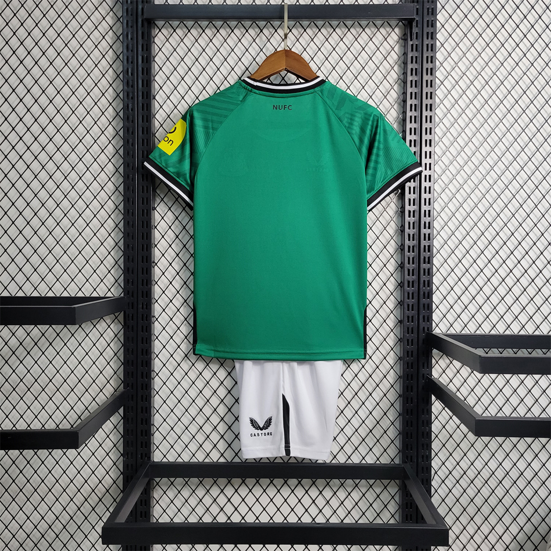 Newcastle United 23-24 Away Kids Kit - Unitedfutballjersey
