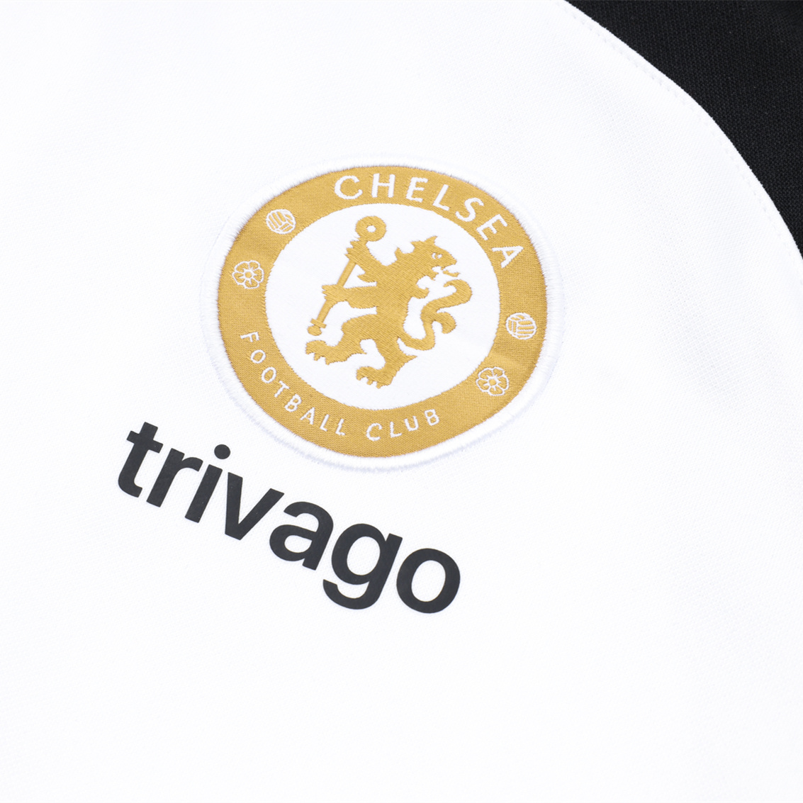 Che 23-24 Men's Training Hoodie + Pants - White - Unitedfutballjersey