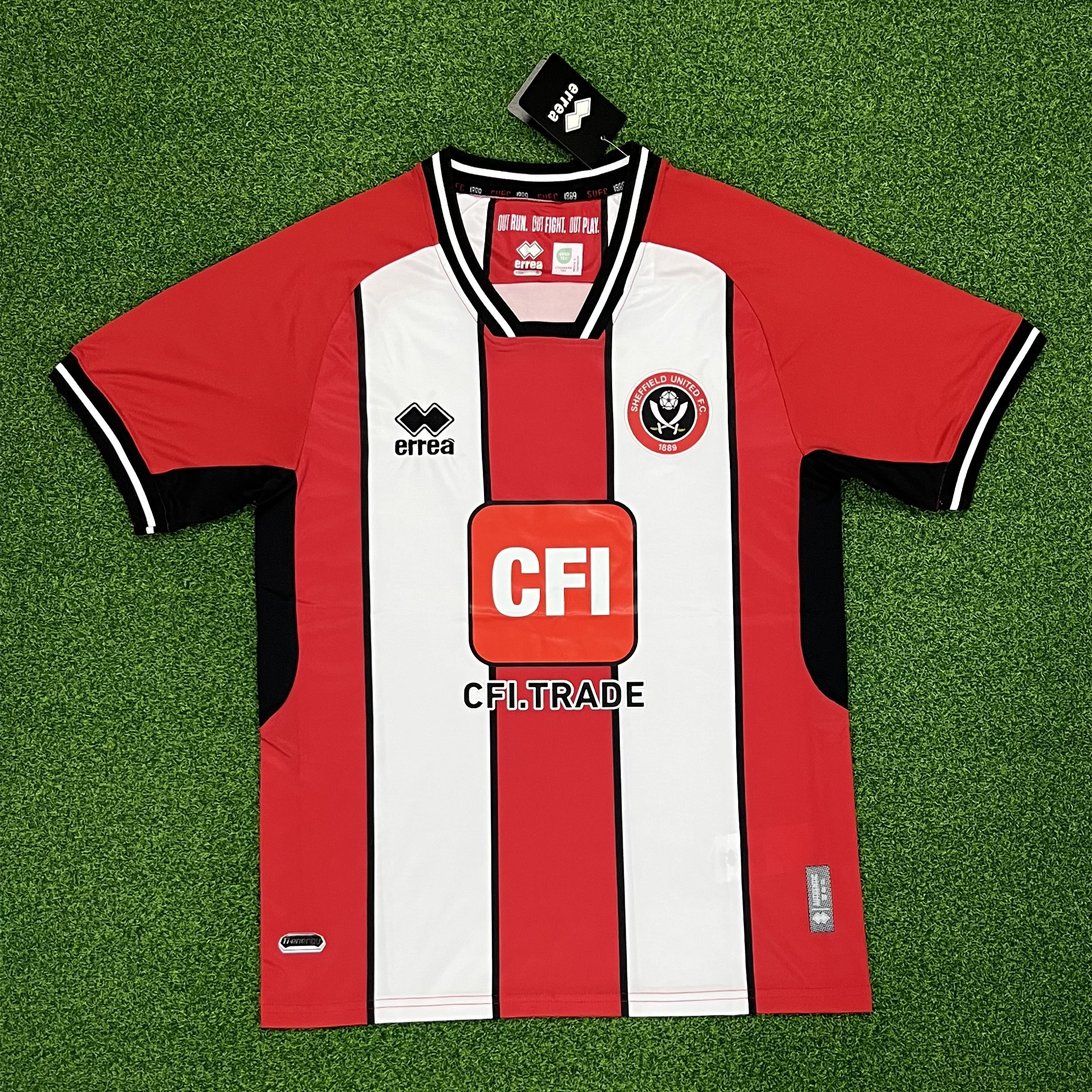 Sheffield United 23-24 Home Stadium Jersey - Fans Version - Unitedfutballjersey