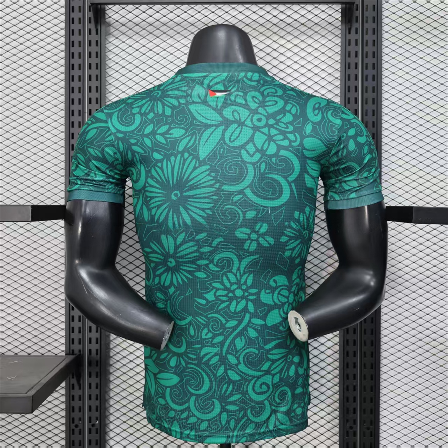 Club Deportivo Palestino Palestine 25-26 Green Flowers Jersey - Player Version - Unitedfutballjersey