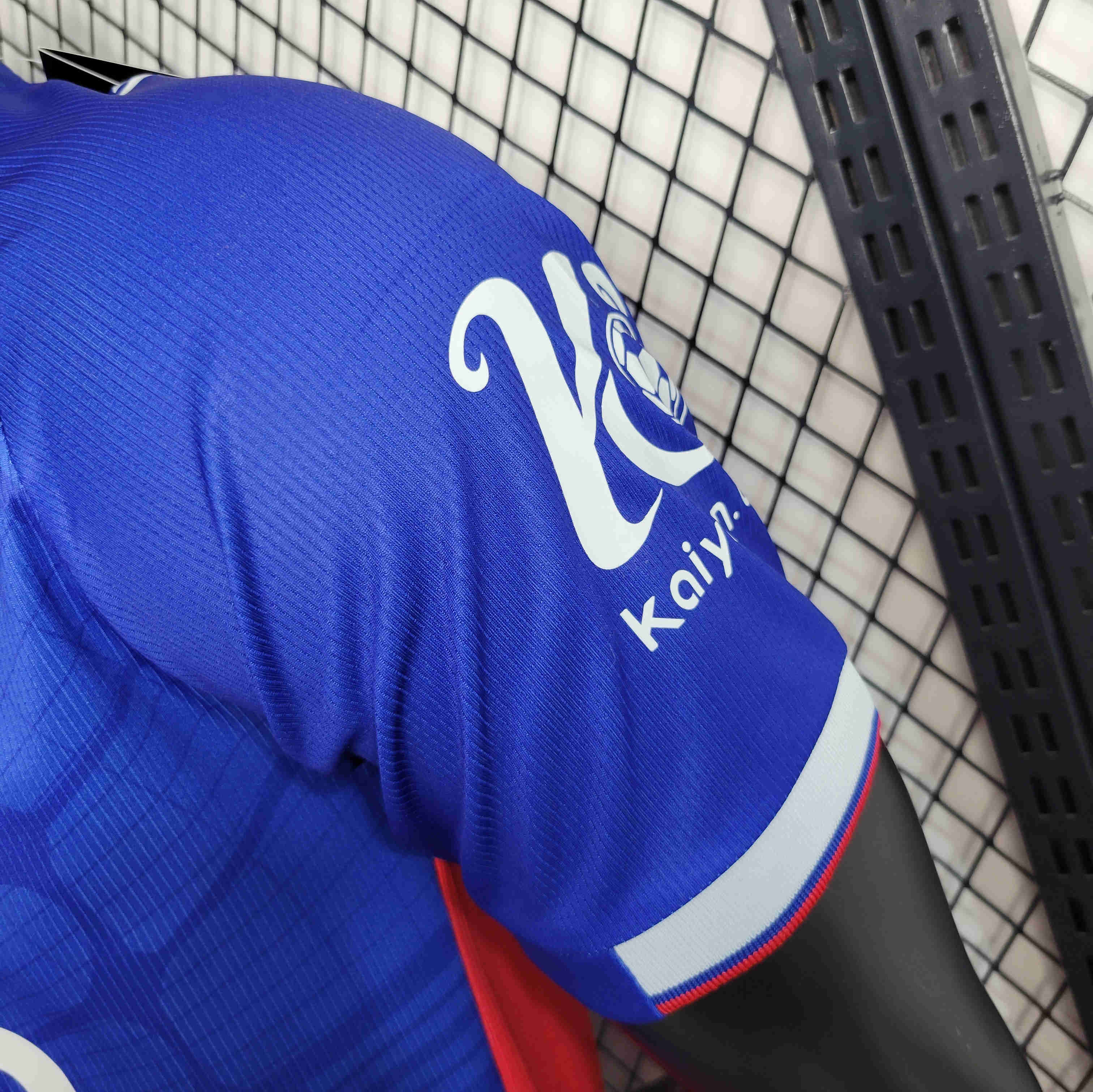 23-24 Crystal Palace Home Jersey - Player Version - Unitedfutballjersey