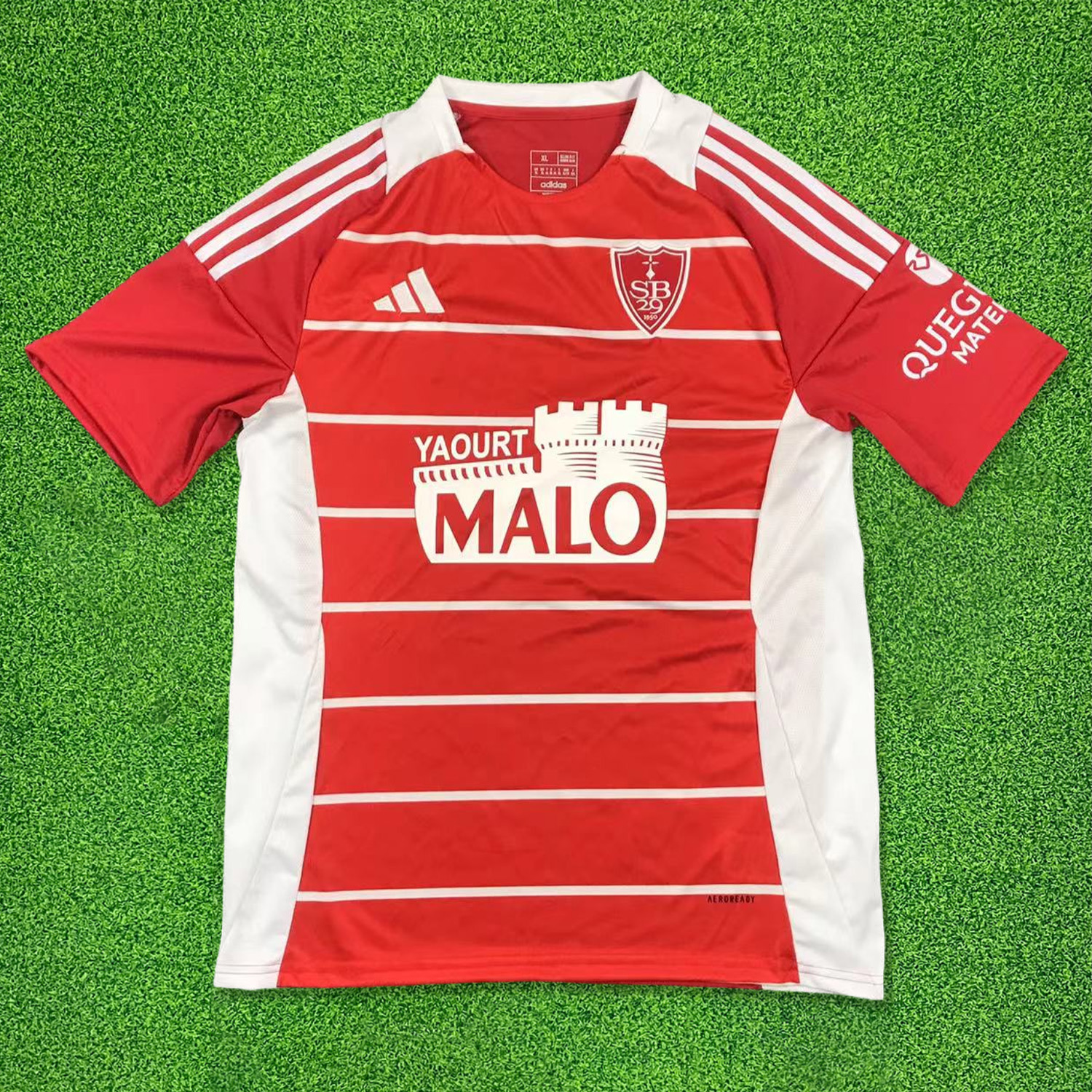 Stade Brestois 24-25 European Home Jersey - Fans Version - Unitedfutballjersey