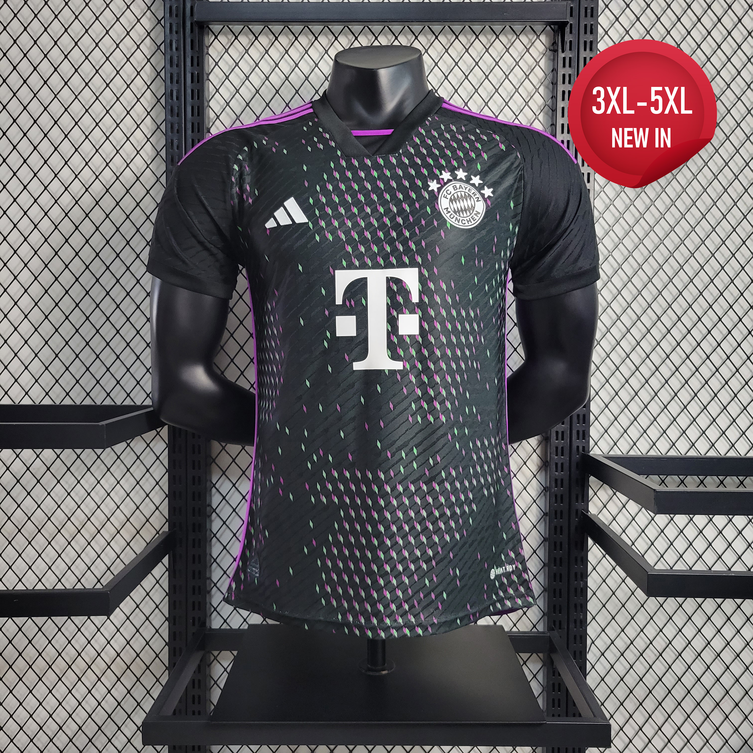Bayern Munich 23-24 Away Jersey - Player Version - Unitedfutballjersey