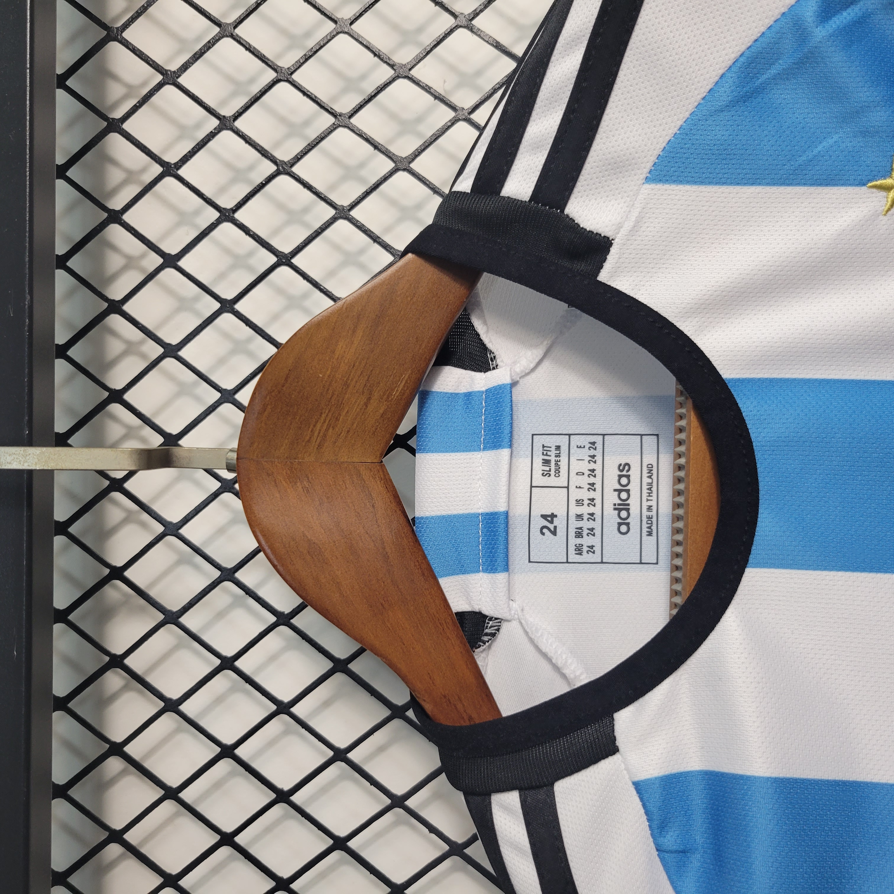 Argentina 3 Stars 22-23 Home Stadium Kids Kit ( with 2022 World Champions Patch ) - Unitedfutballjersey