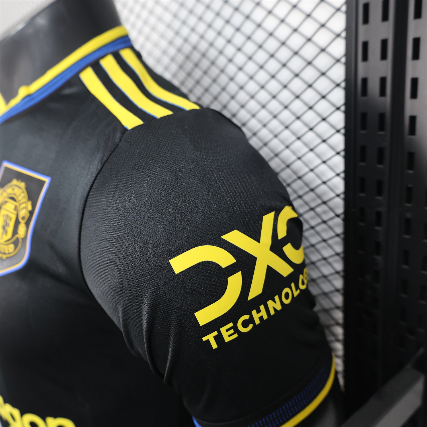 Manchester United 25-26 Third Black Jersey - Player Version - Unitedfutballjersey