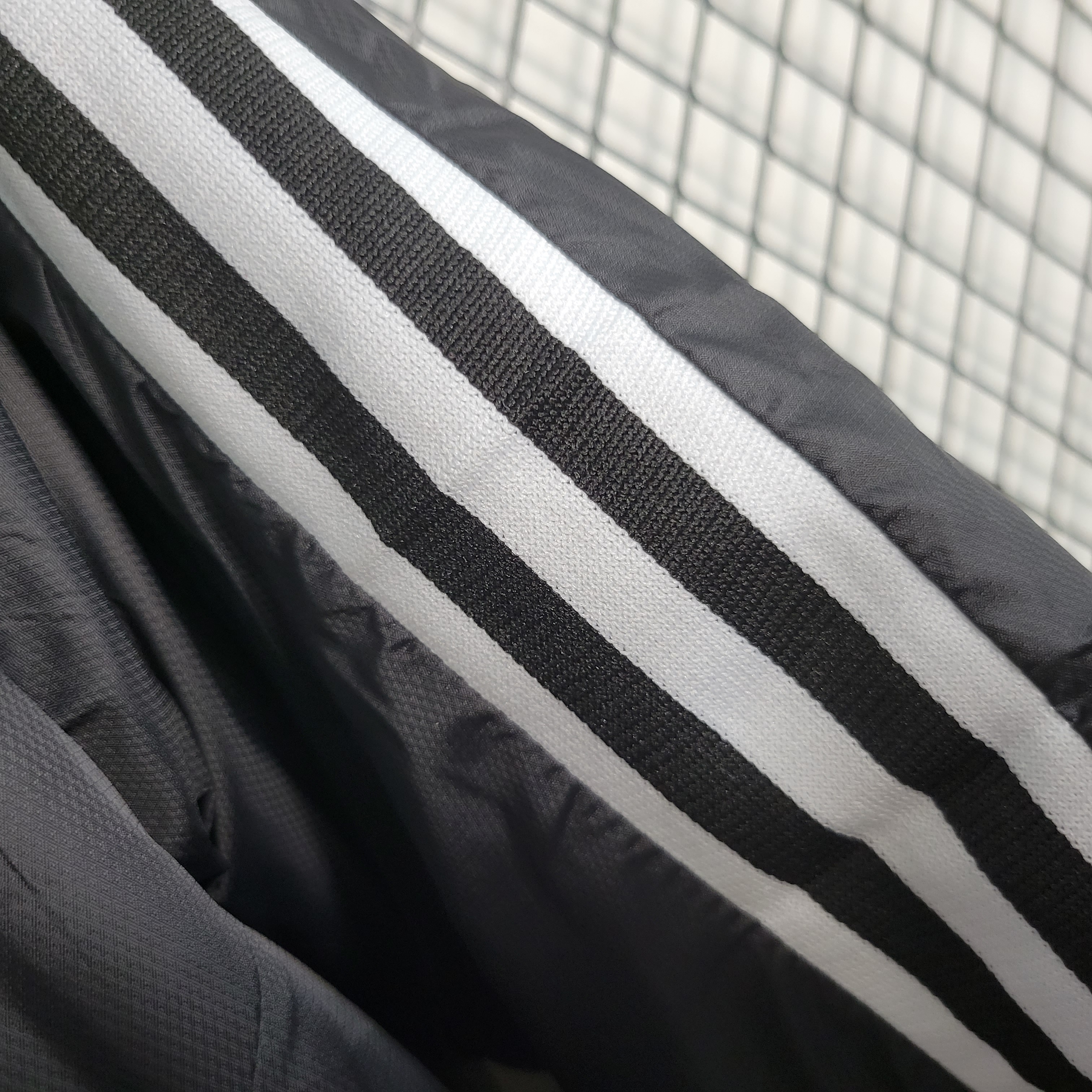 Germany 23-24 Men's Hooded Thermal Cotton Jacket - Black - Unitedfutballjersey