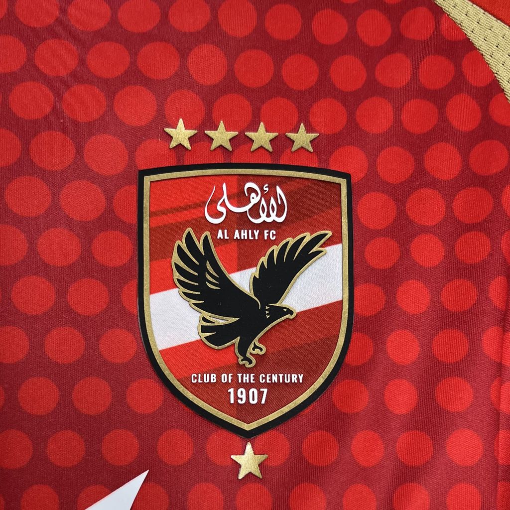 Al Ahly SC 24-25 Home Jersey - Fans Version - Unitedfutballjersey