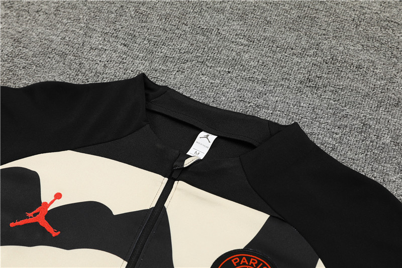 Paris Saint-Germain PSG 23-24 Long Sleeve Training Set - Yellow and Black - Unitedfutballjersey