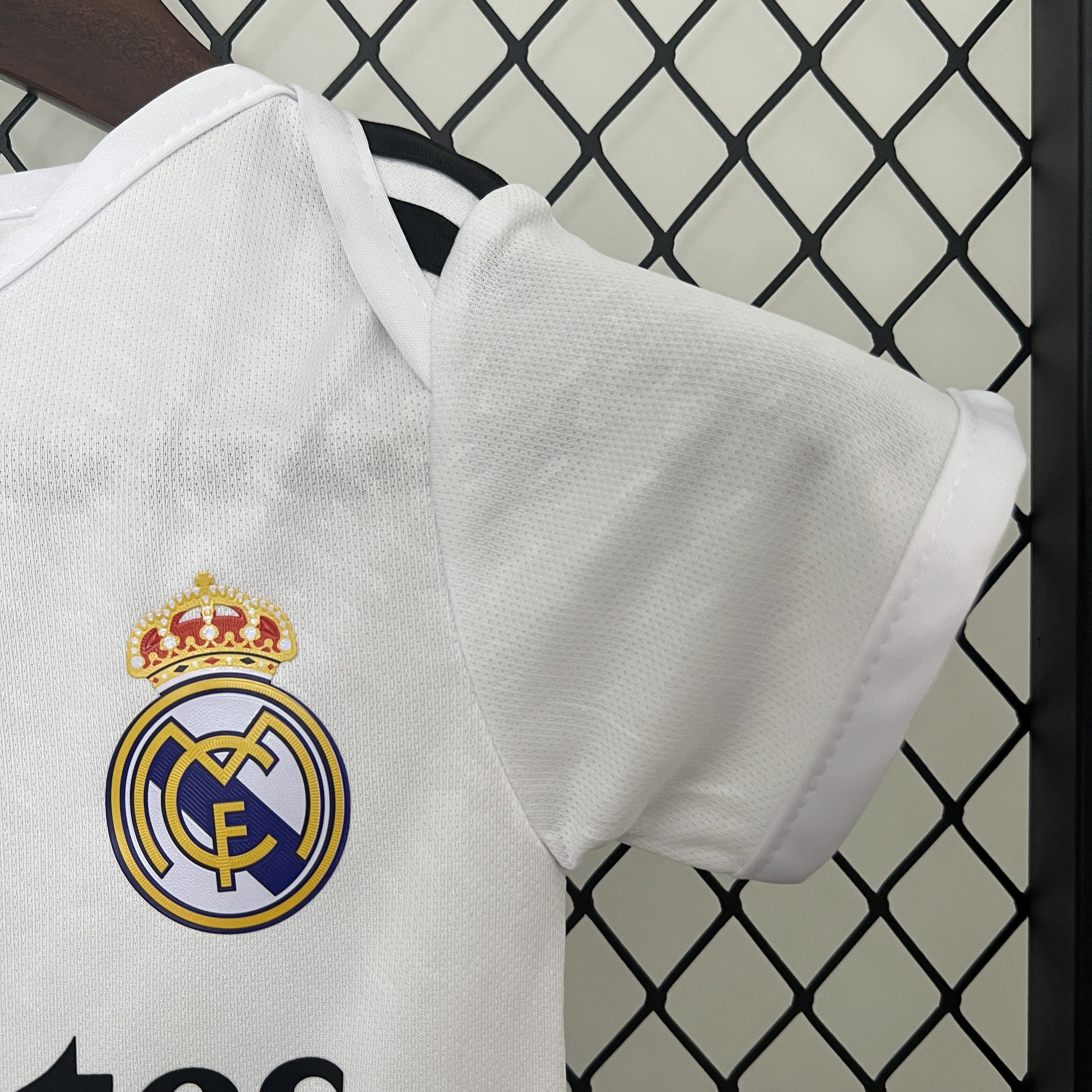 Real Madrid 24-25 Home Baby Crawling Suit - Unitedfutballjersey